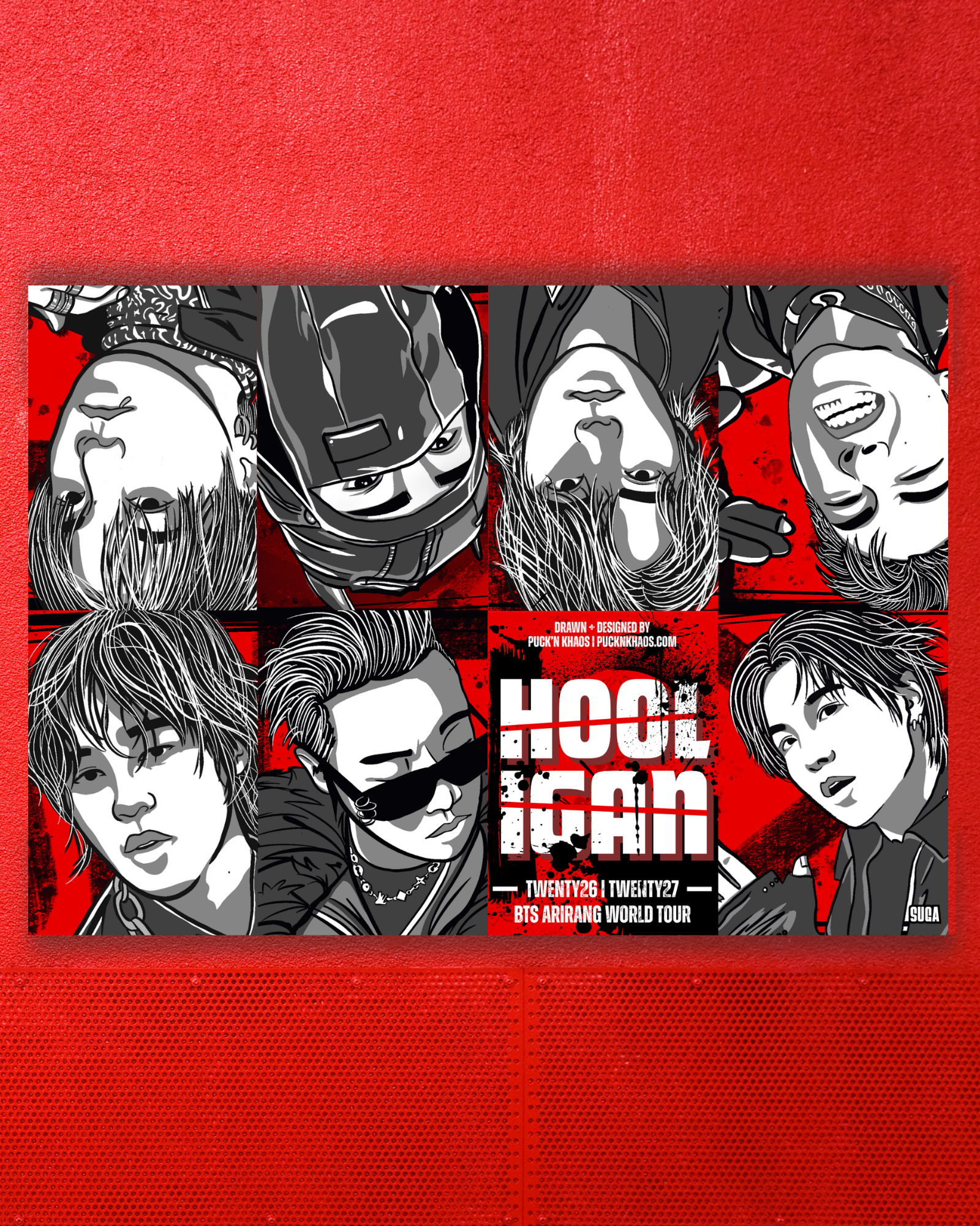 BTS Arirang World Tour — Hooligan Mini Zine (Suga | Digital Download)