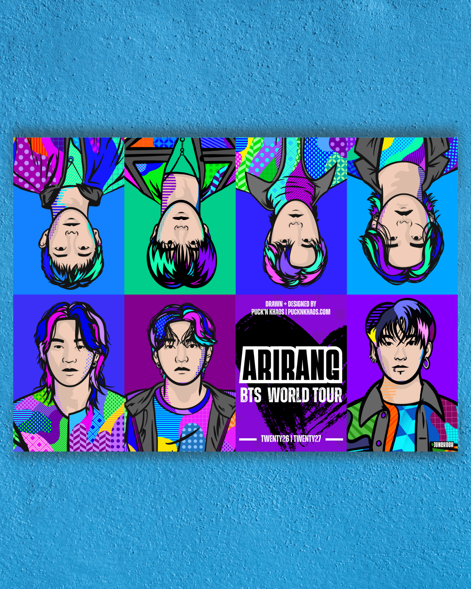 BTS Arirang World Tour — Pop Art Mini Zine (Jungkook | Digital Download)