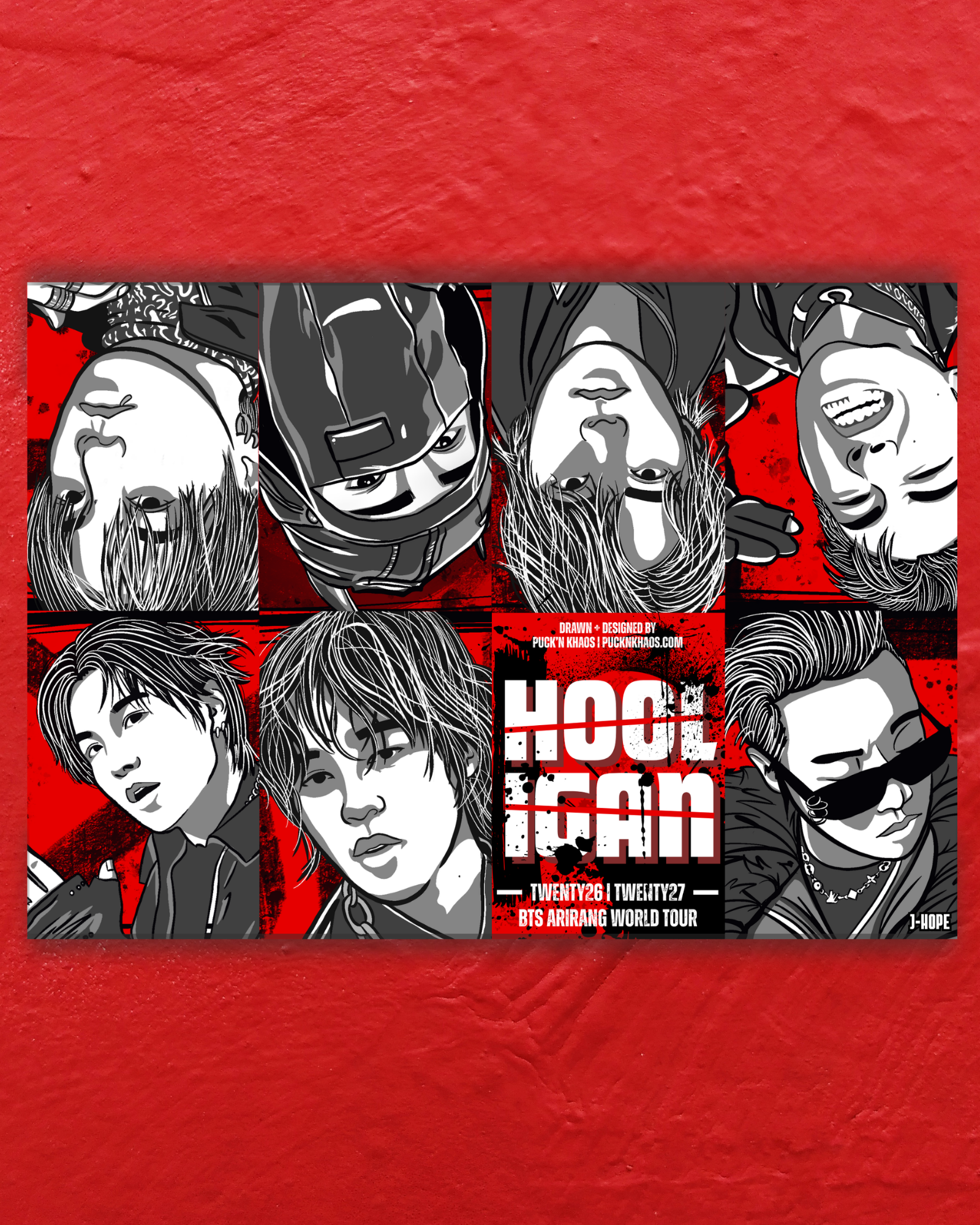 BTS Arirang World Tour — Hooligan Mini Zine (J-Hope | Digital Download)