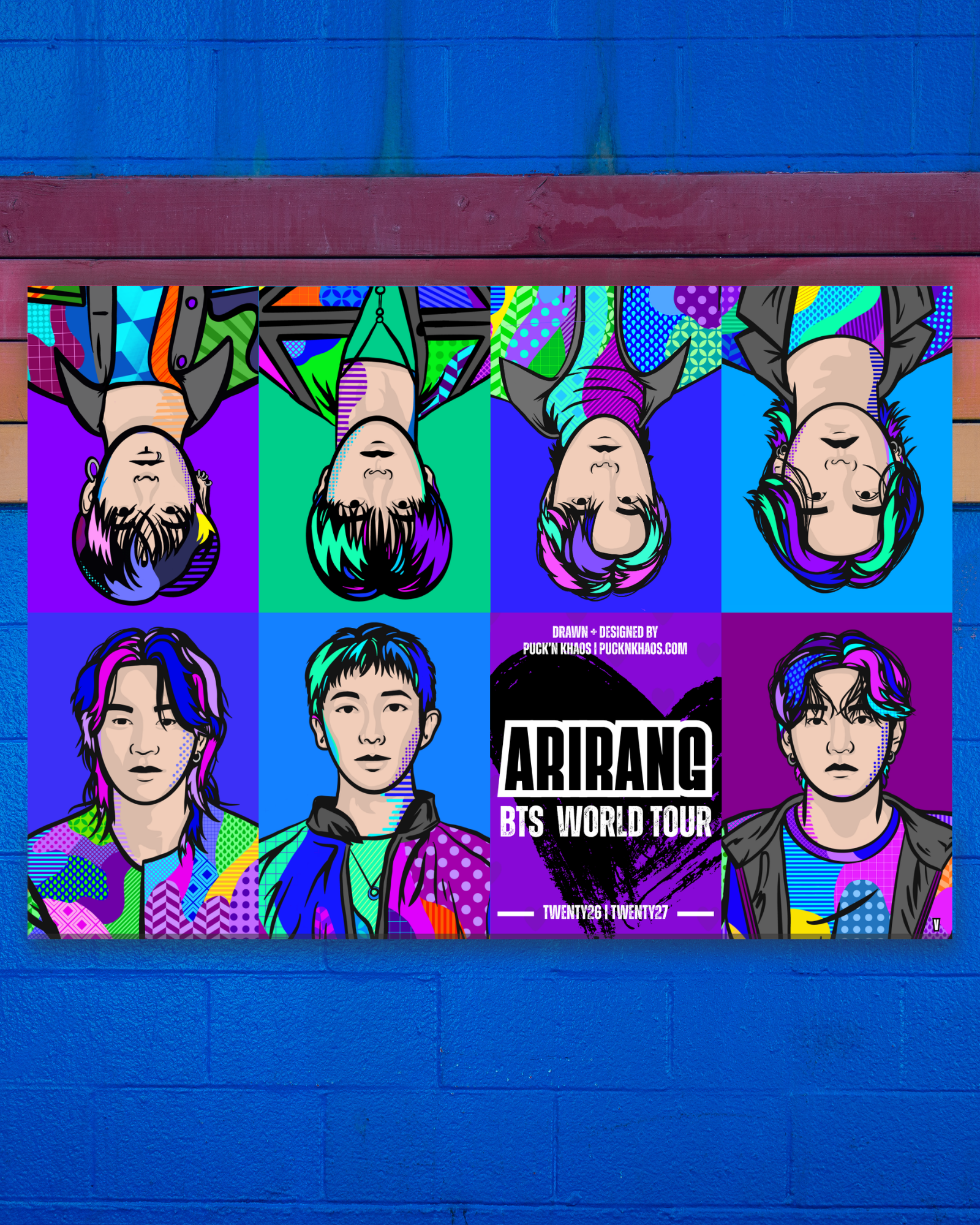BTS Arirang World Tour — Pop Art Mini Zine (V | Digital Download)