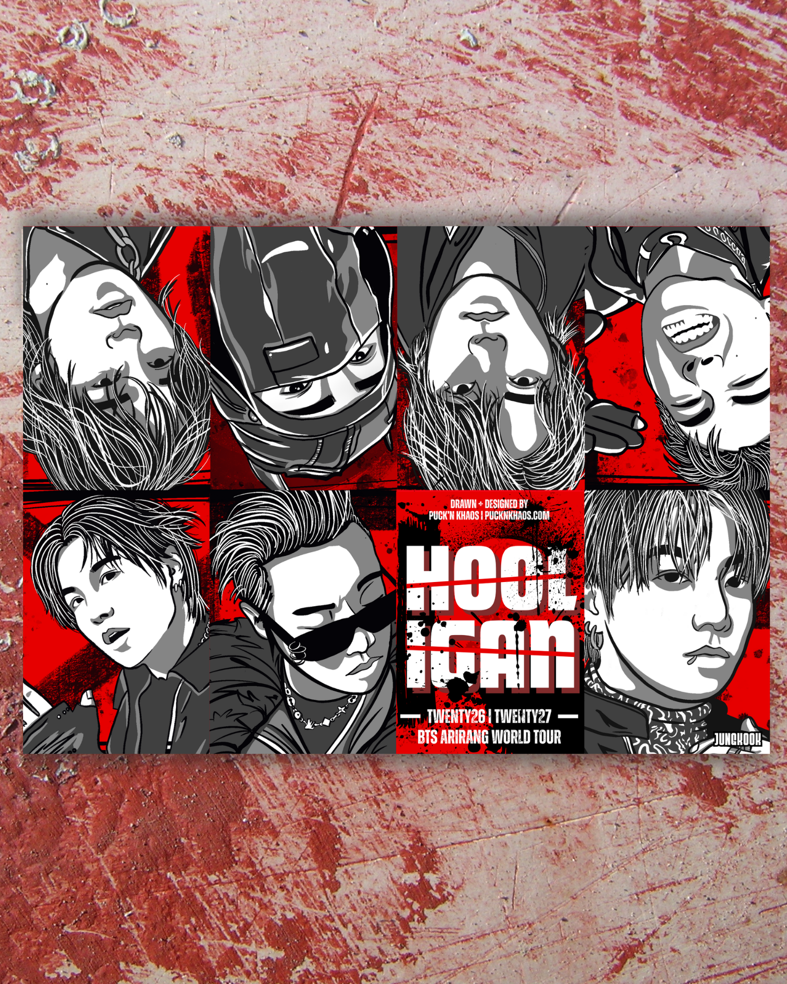 BTS Arirang World Tour — Hooligan Mini Zine (Jungkook | Digital Download)