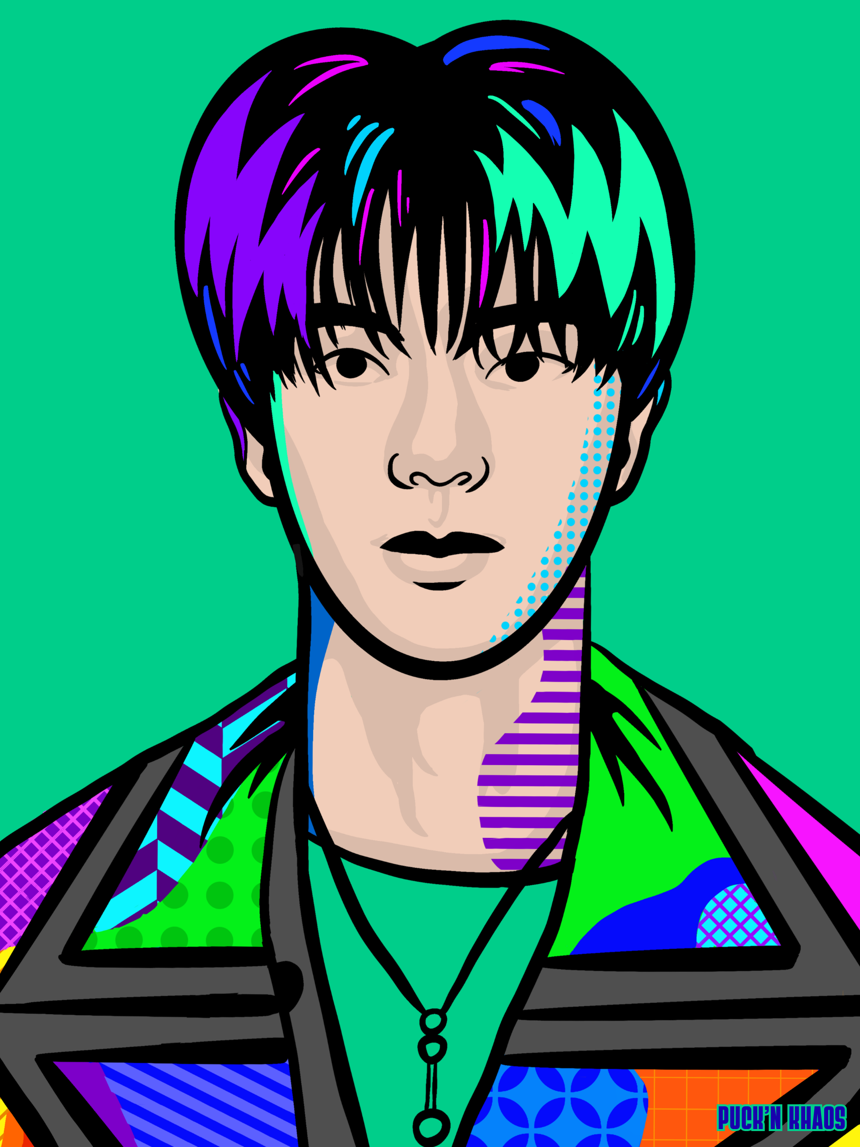 Jin — BTS Pop Art Poster (Limited Edition)