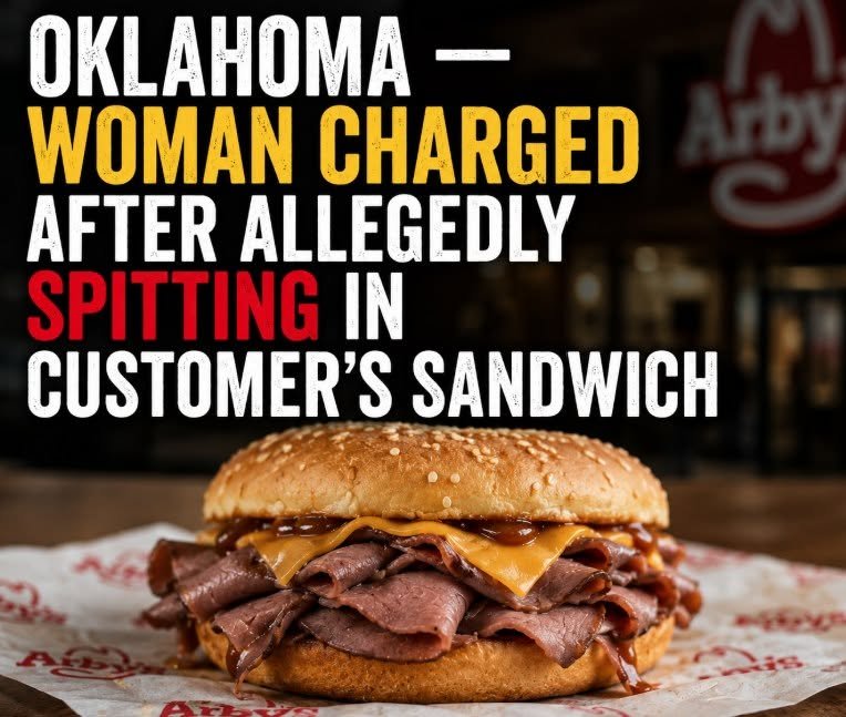 WOMAN CHARGED AFTER ALLEGEDLY SPITTING IN CUSTOMER'S SANDWICH