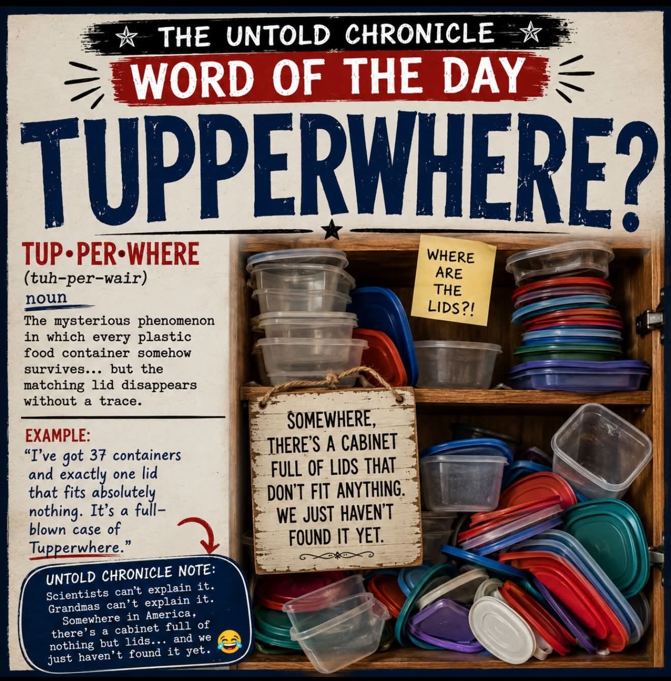 TUPPERWHERE