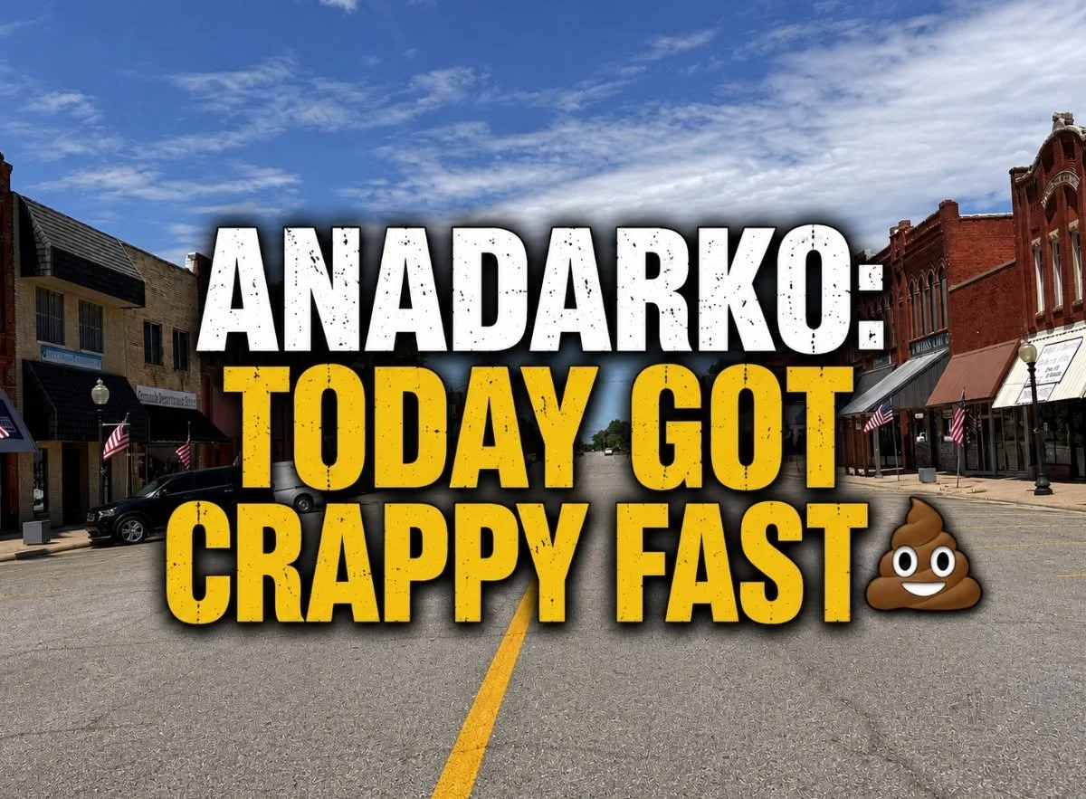 ANADARKO: TODAY GOT CRAPPY FAST