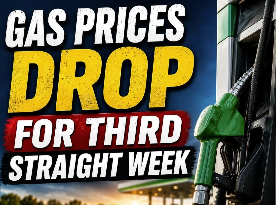 GAS PRICES ARE FINALLY HEADING IN THE RIGHT DIRECTION. WE THINK... 