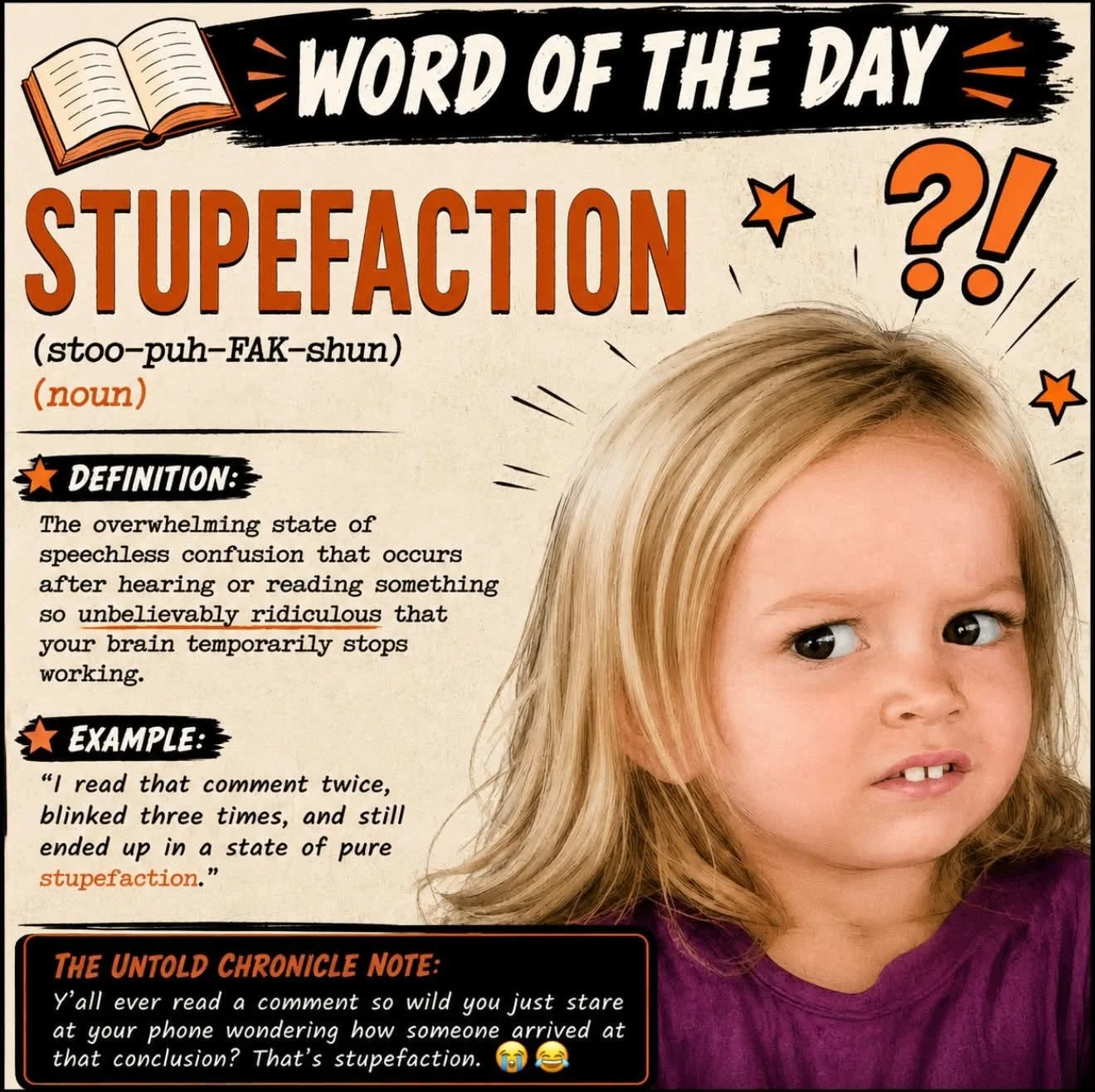 STUPEFACTION