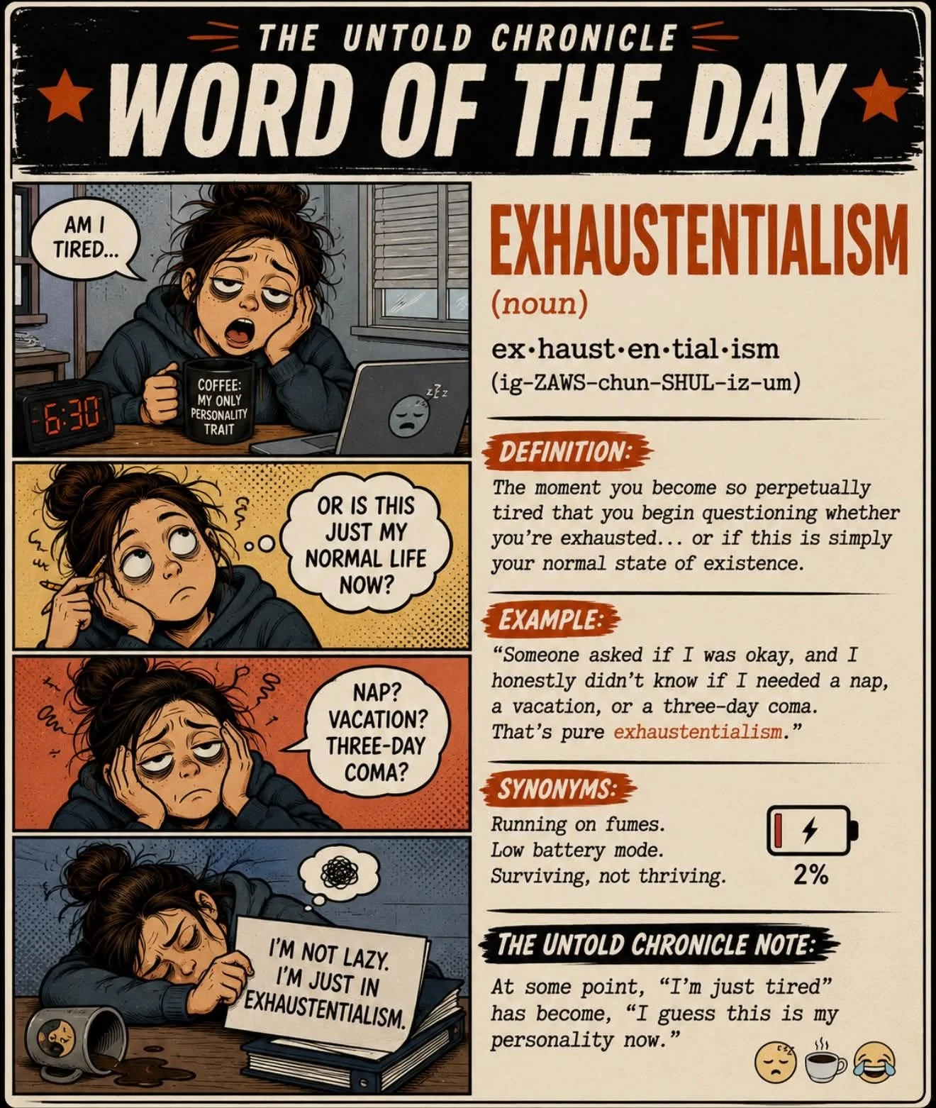 EXHAUSTENTIALISM