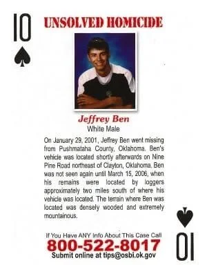 UNSOLVED HOMICIDE: JEFFREY LEE BEN
