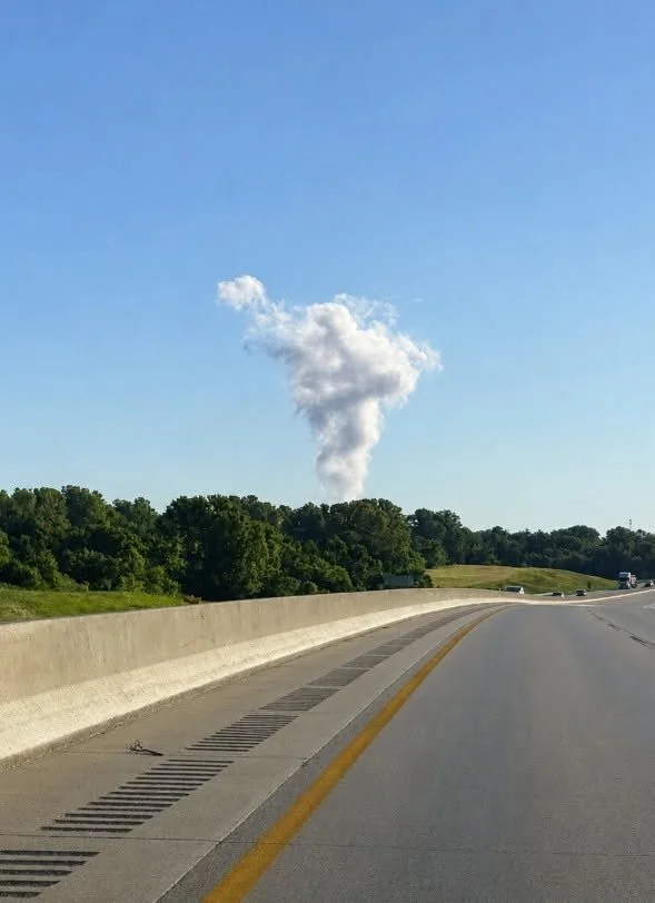 THE MOST OKLAHOMA CLOUD OF SMOKE WE'VE EVER SEEN 