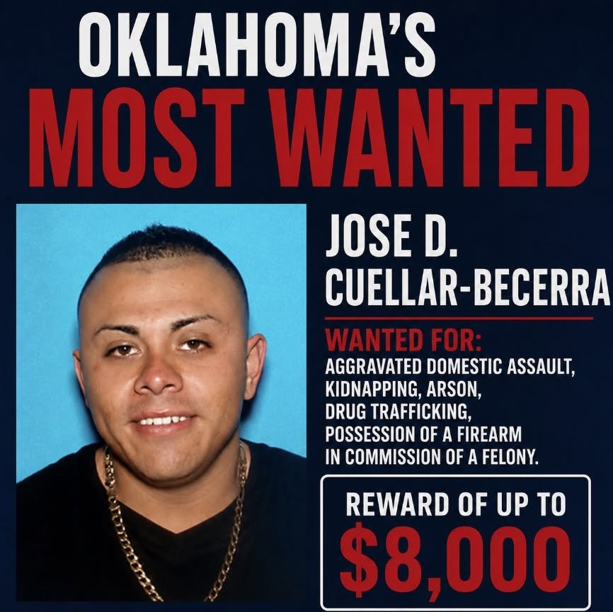 OKLAHOMA'S MOST WANTED: JOSE D. CUELLAR-BECERRA