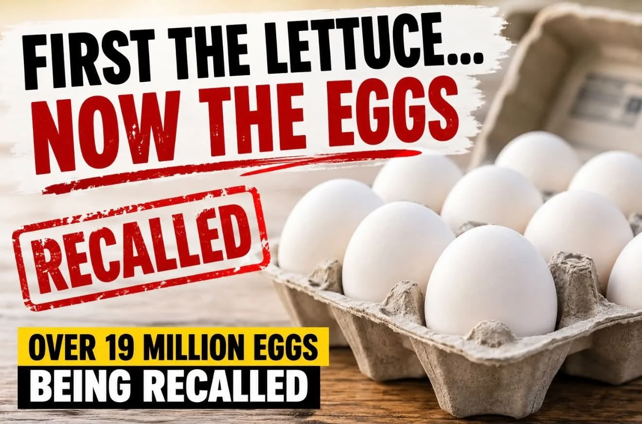 FIRST THE LETTUCE… NOW THE EGGS