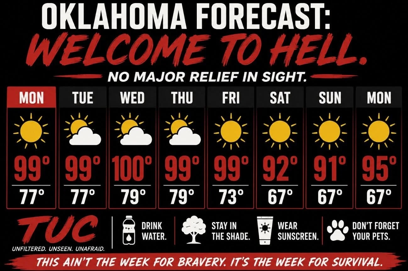 WEEKLY FERAL WEATHER REPORT: WELCOME TO HELL
