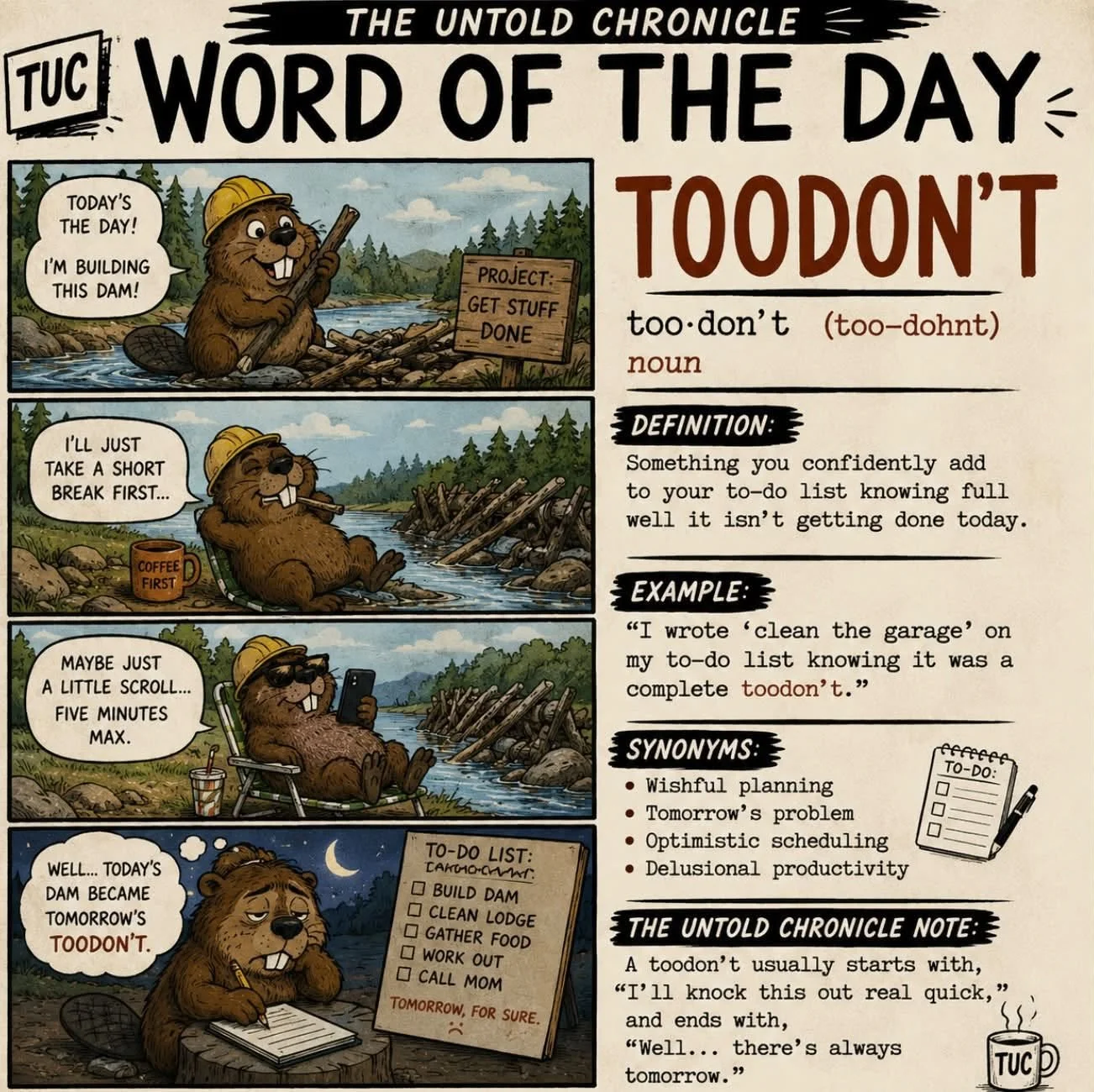 TOODON’T 