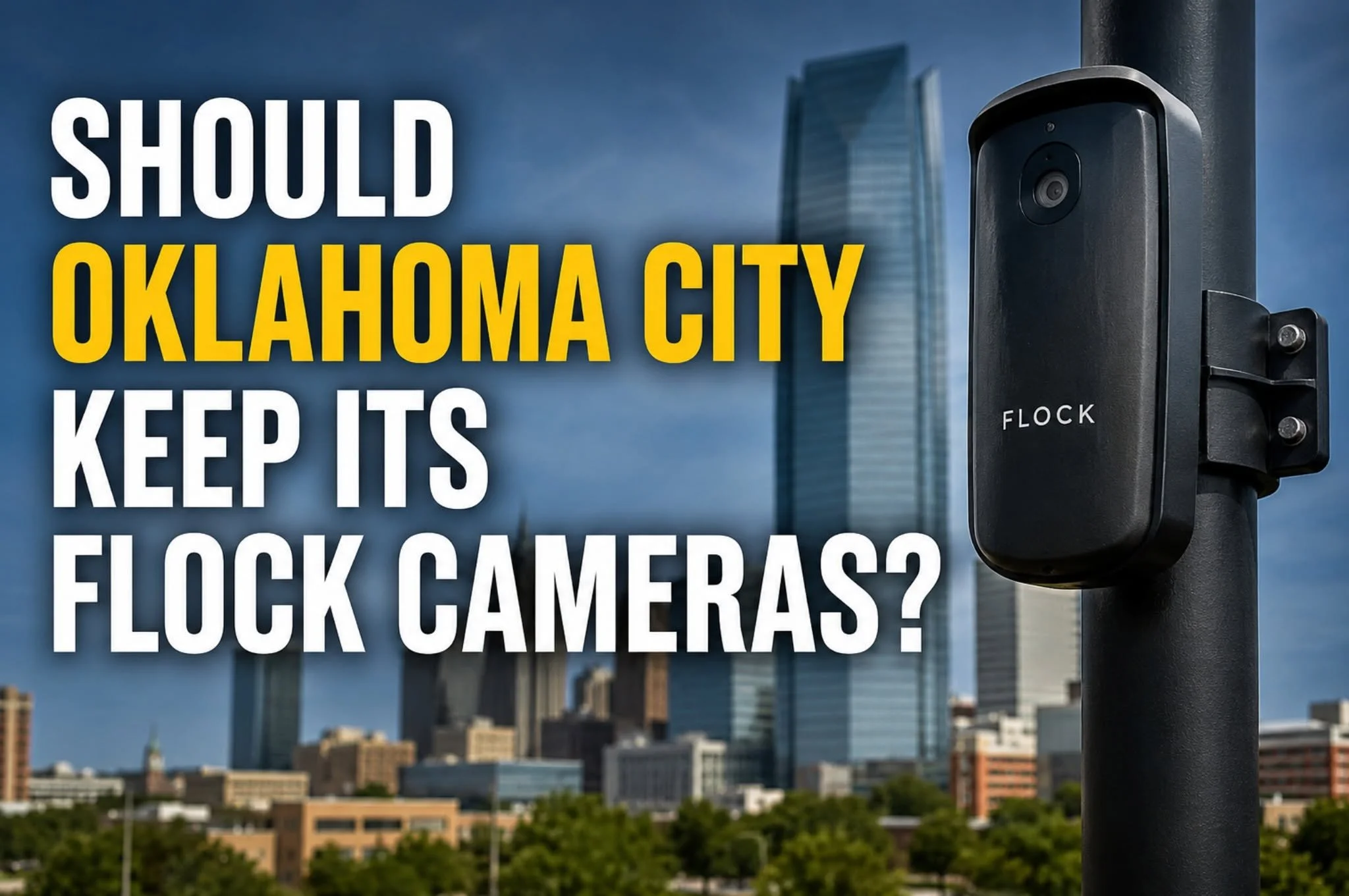SHOULD OKLAHOMA CITY KEEP ITS FLOCK CAMERAS?