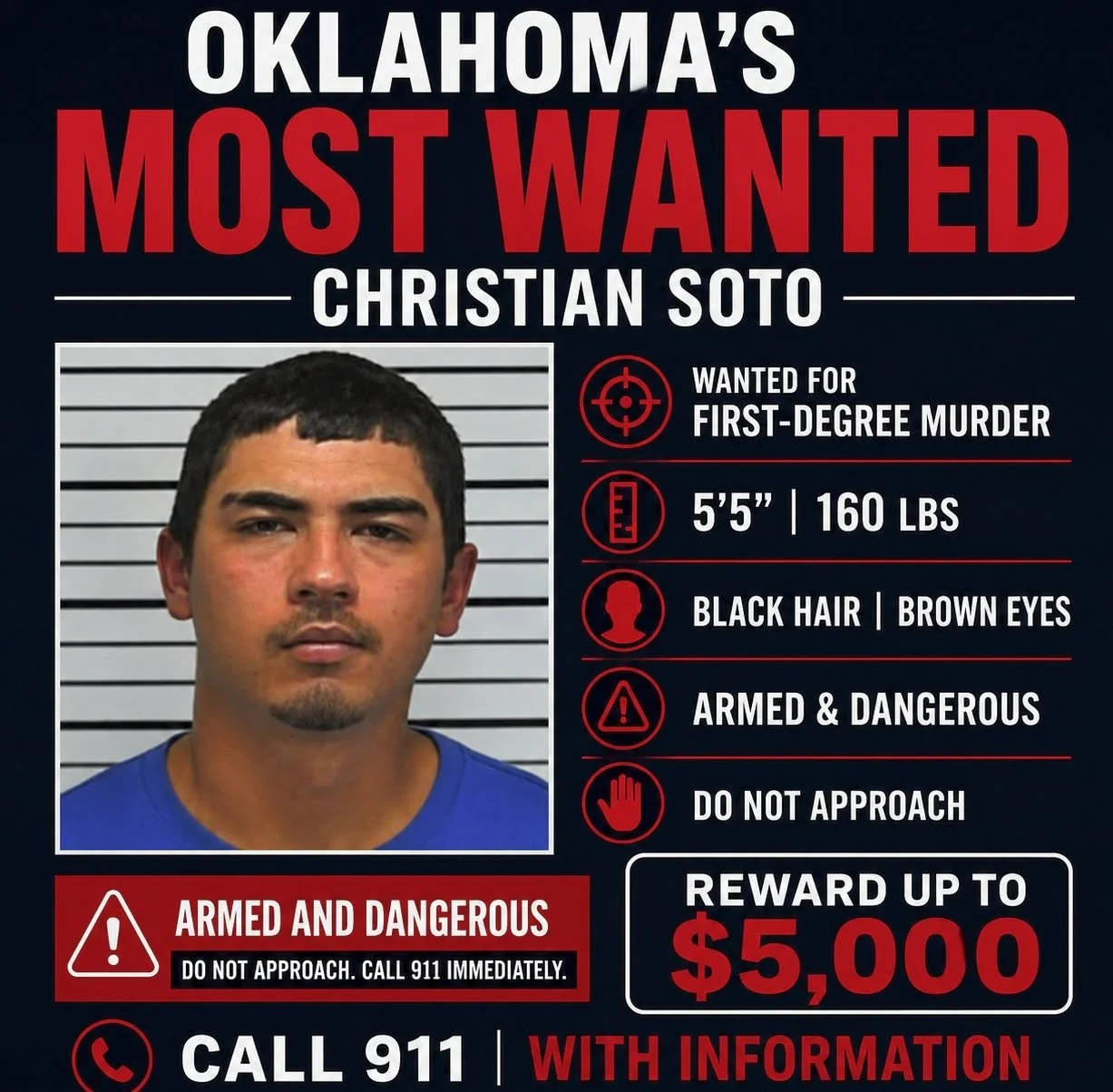 OKLAHOMA'S MOST WANTED: CHRISTIAN SOTO