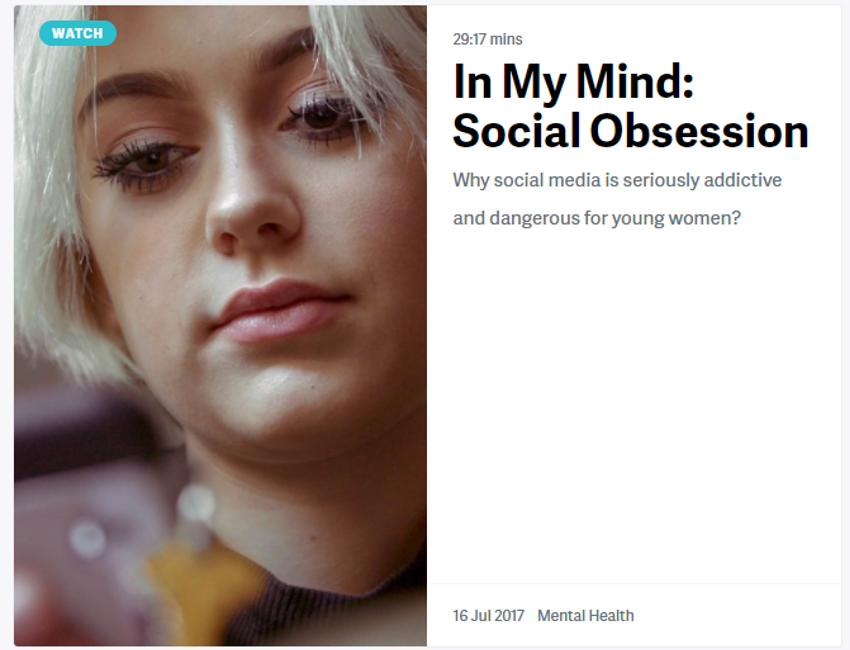 An Obsession with Social Media