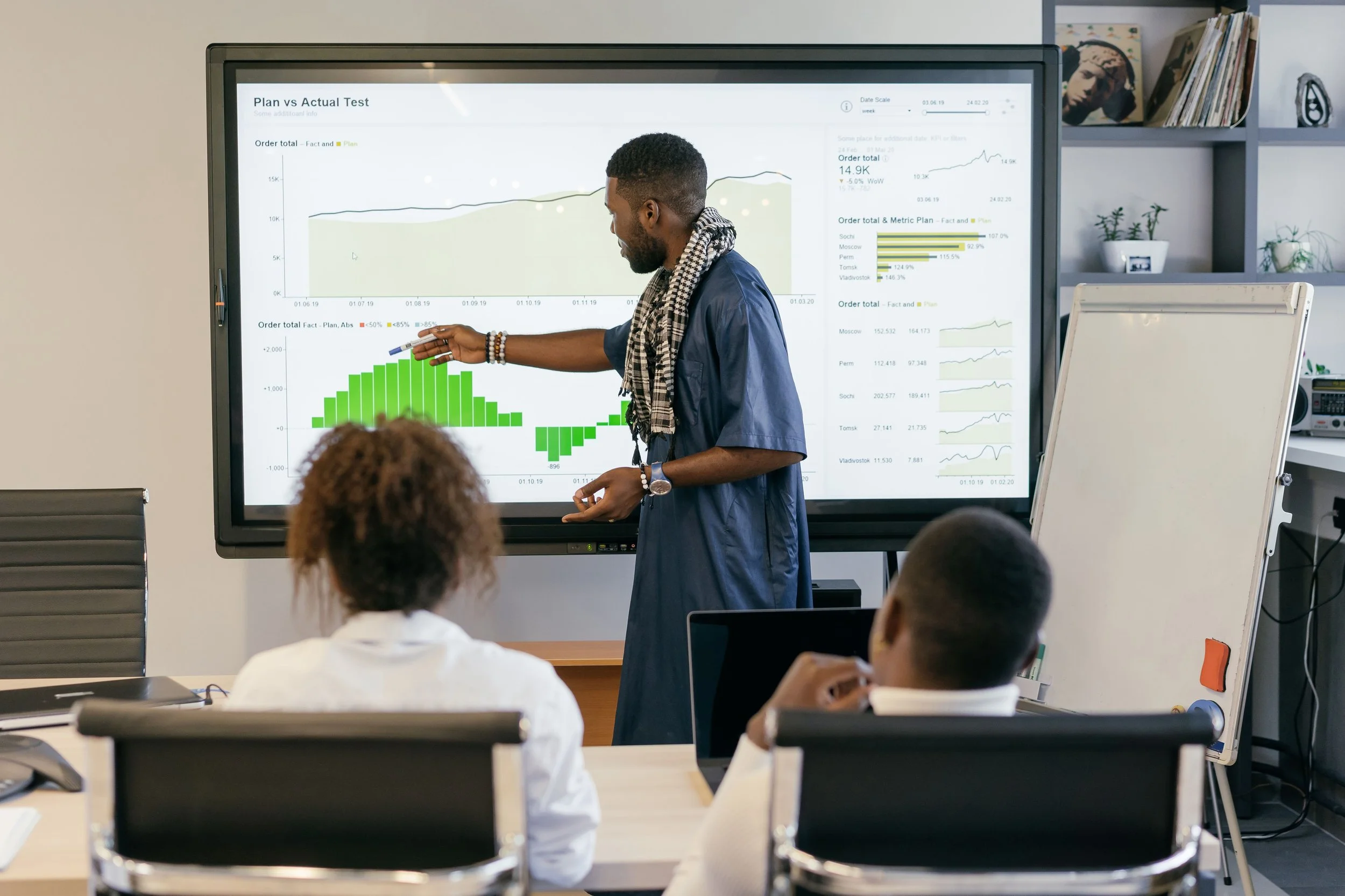 Constructing a Visualization Dashboard to Improve Educational Standards