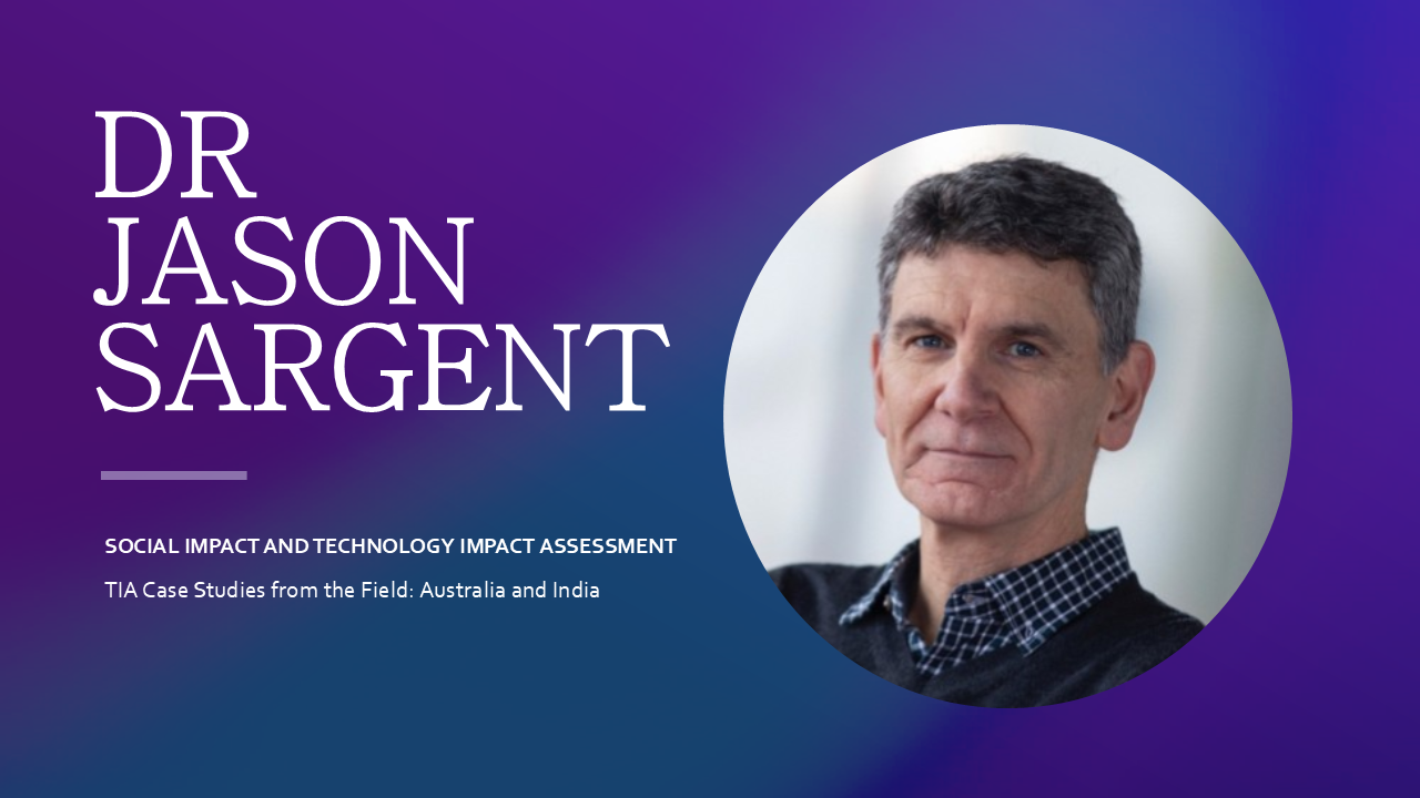 TIA Case Studies from the Field: Connecting Australia and India with Dr Jason Sargent of SUT