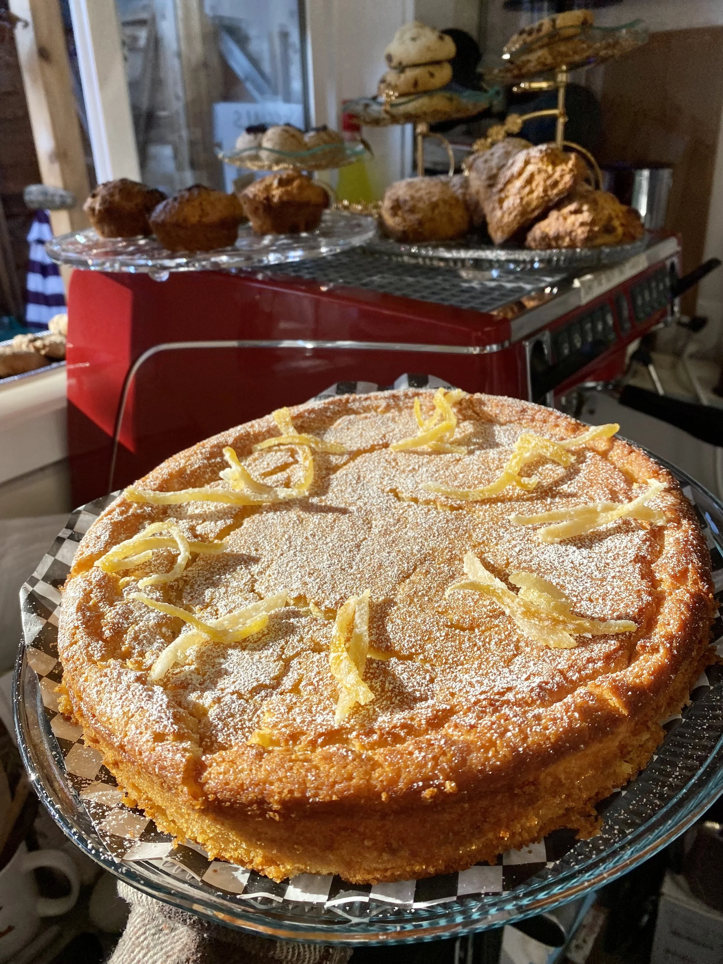 10" Limoncello Olive Oil Cake