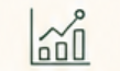 Line graph with upward trend and bar chart}