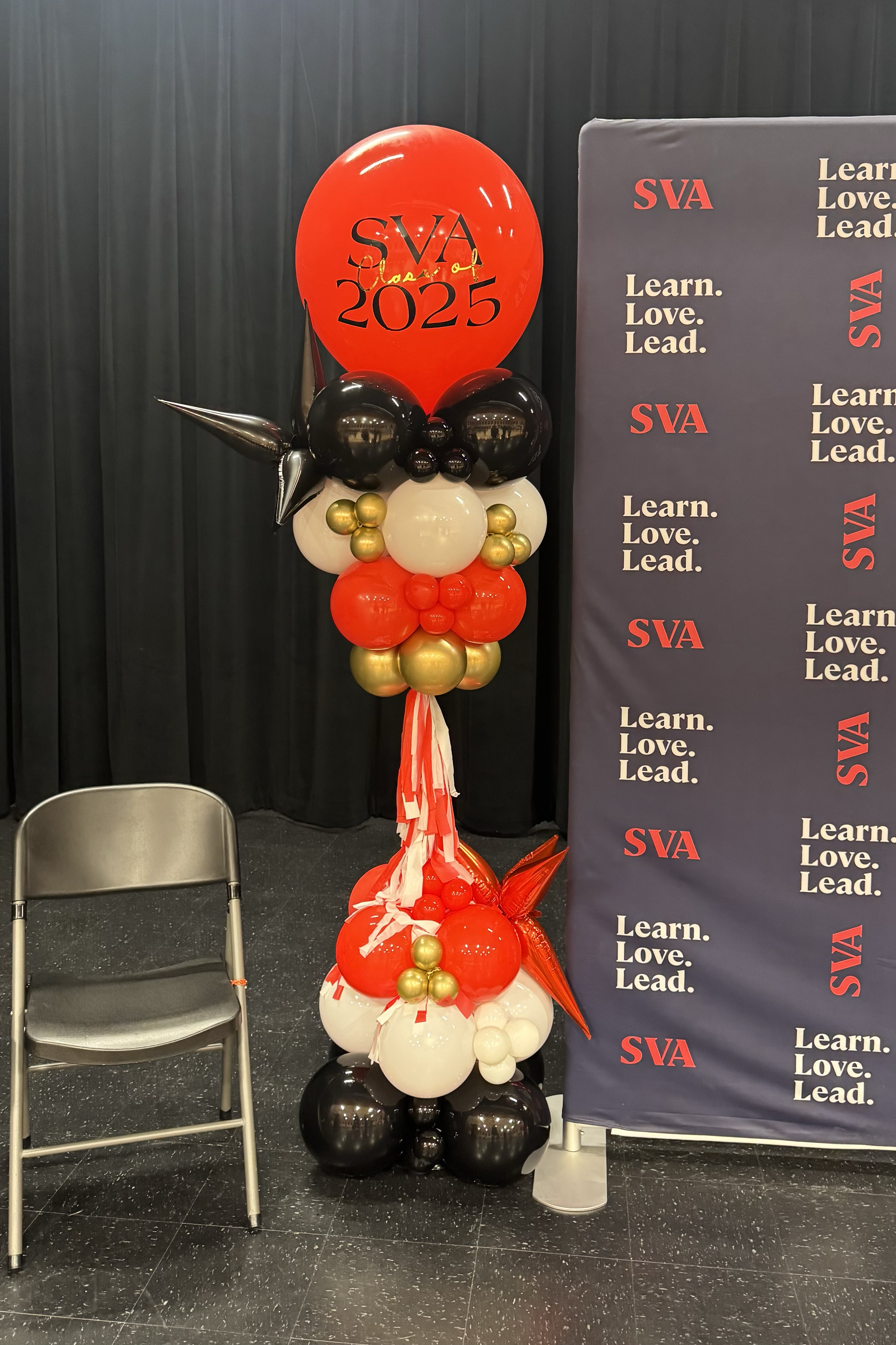 Graduation Balloon Tower