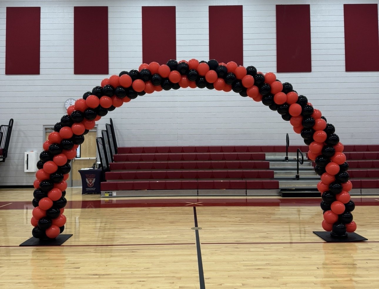 Spiral Balloon Arch