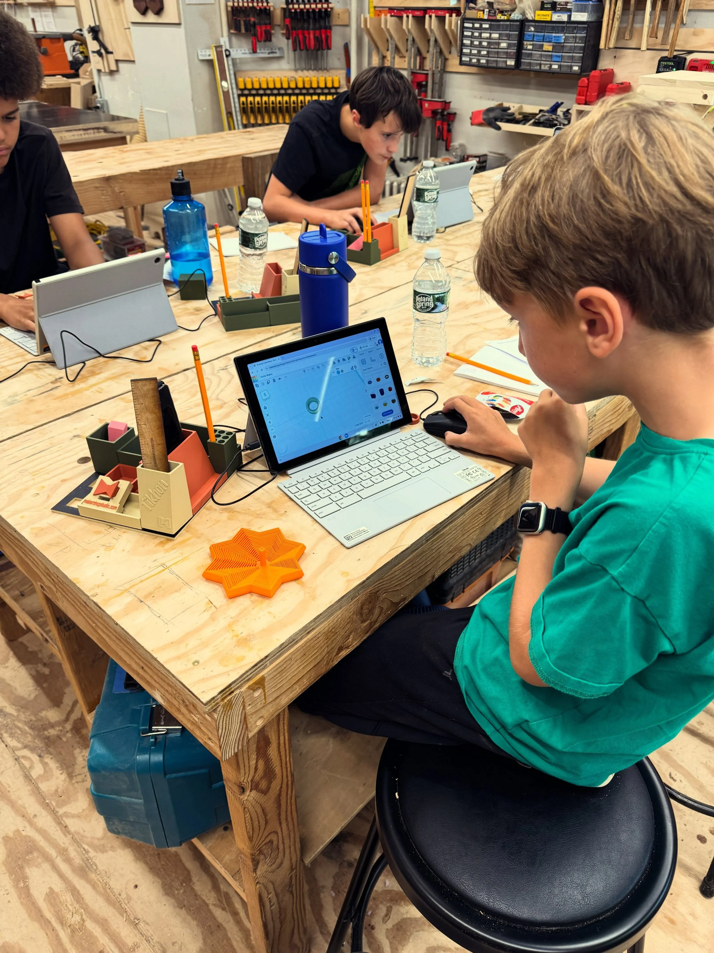 Day 1 in the books!

#maker #tinkercad #3dprint #woodworking #steameducation