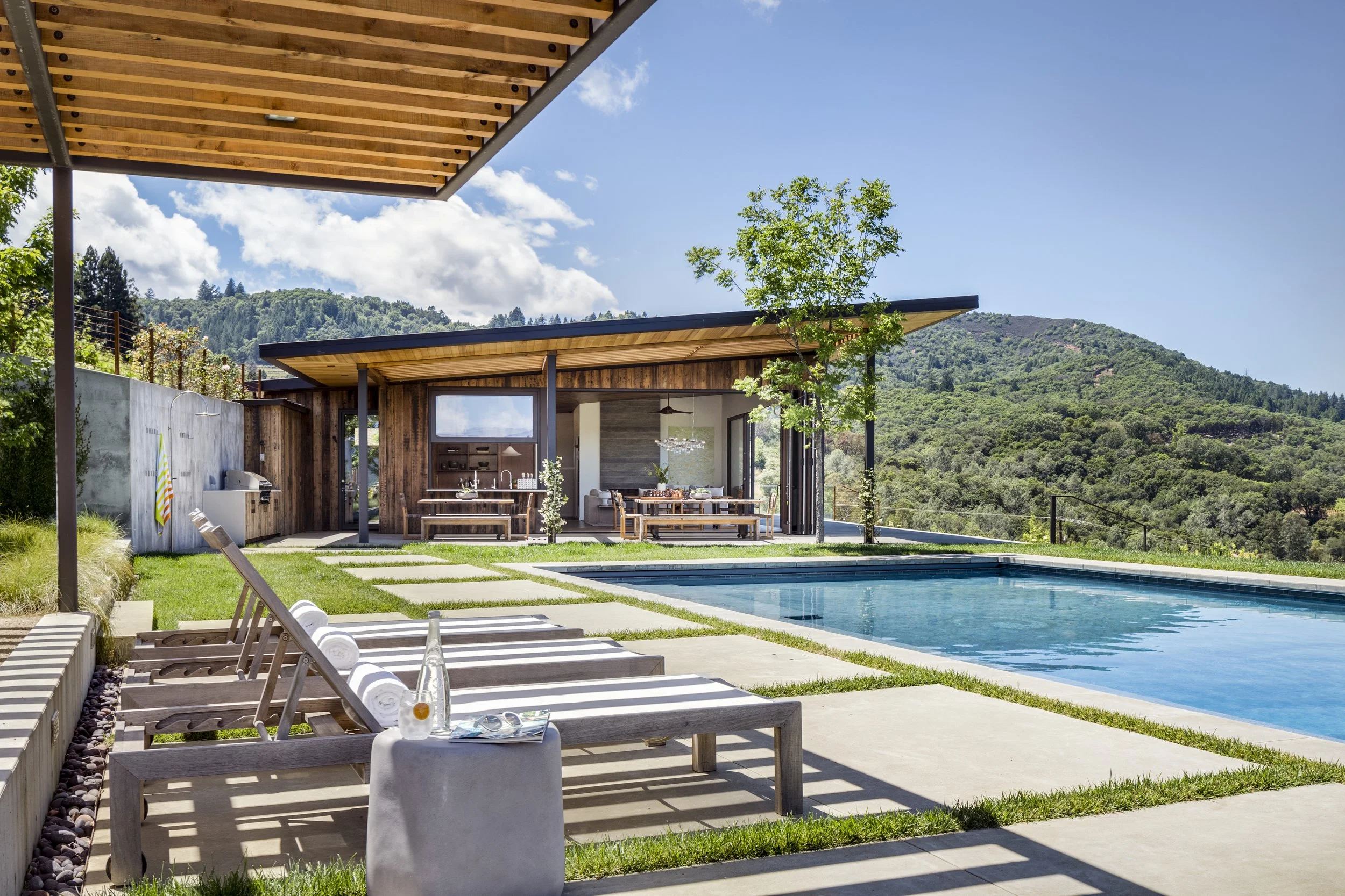 Modern Vineyard House