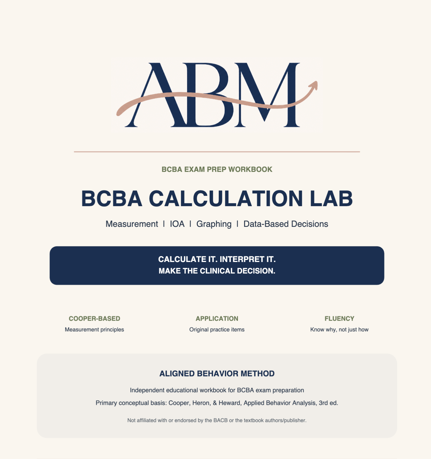 ABM BCBA Calculation Lab
