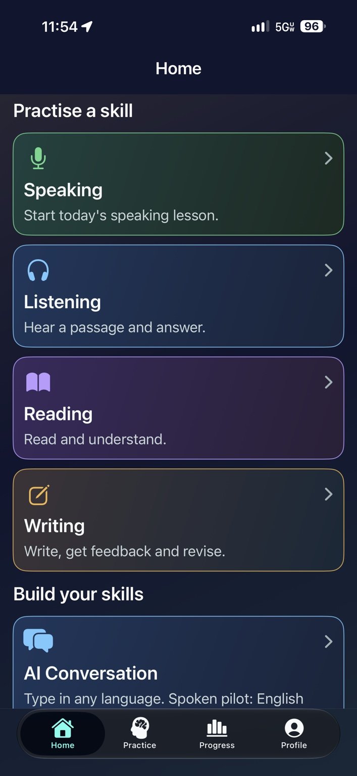 Practise a skill — Explore speaking, listening, reading and writing activities.