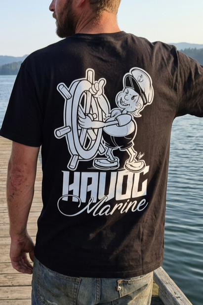 Firefly_Gemini+Flash_have+a+guy+wearing+this+t-shirt+standing+on+a+fishing+dock+529403.png