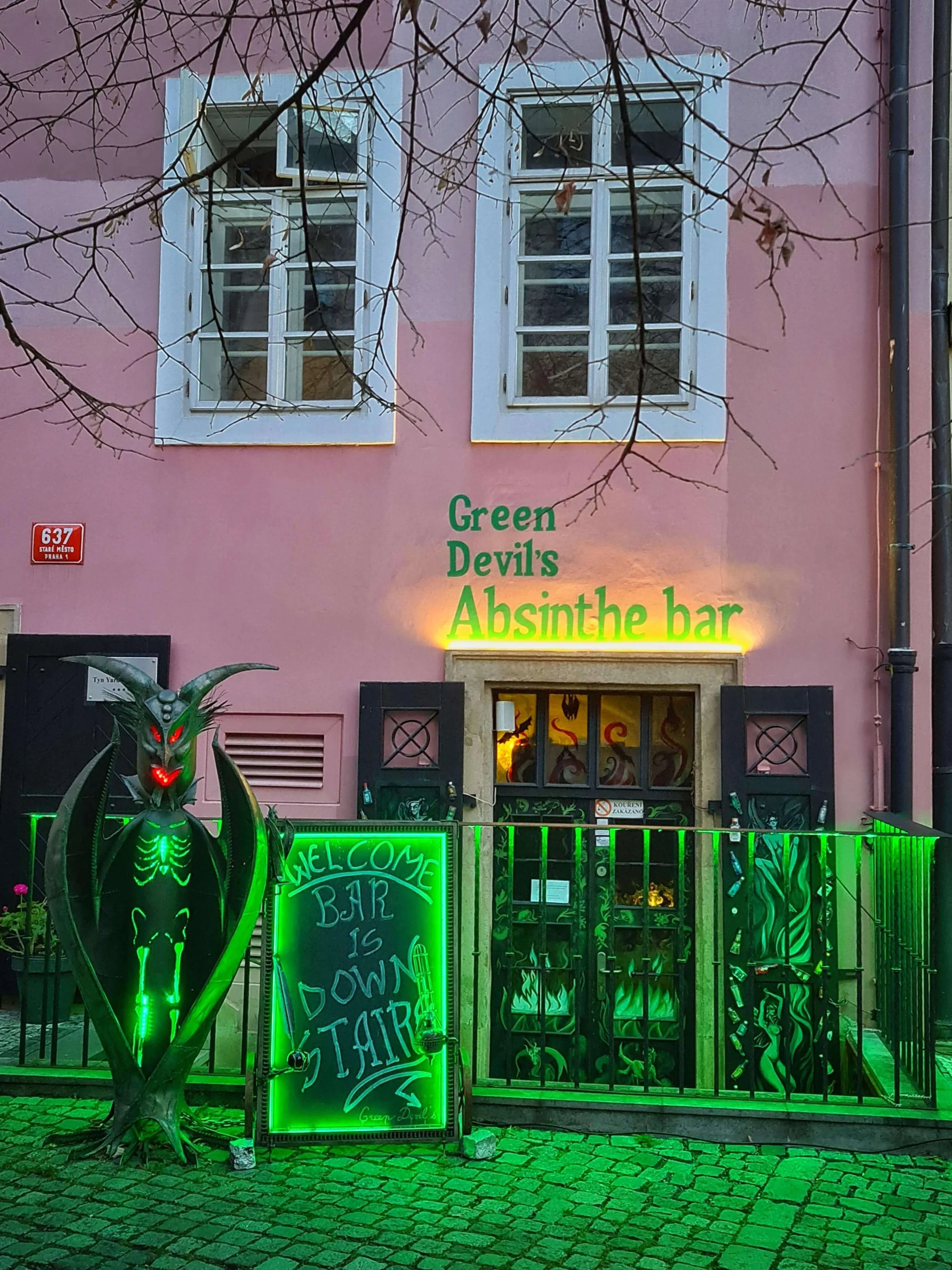 Absint, Praha