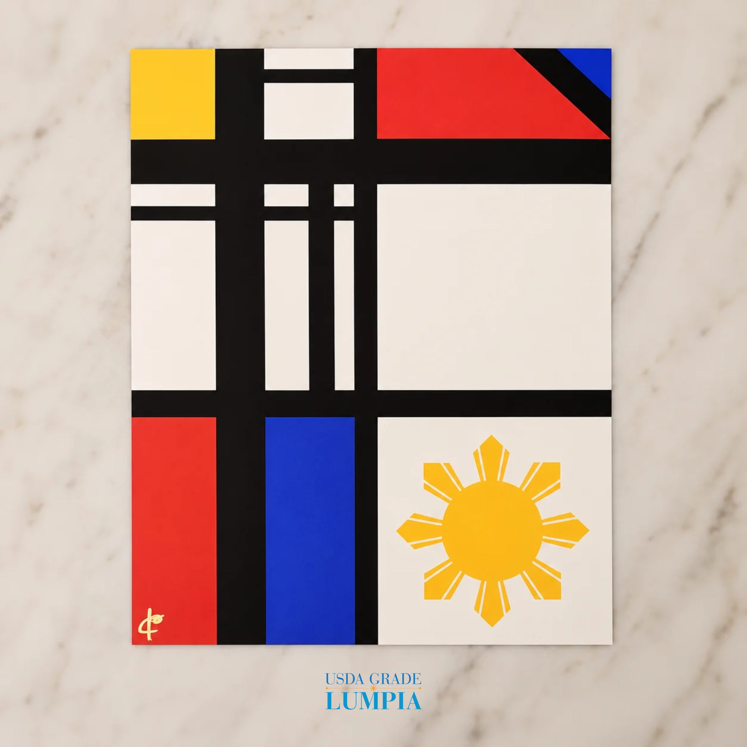 The Philippine Mondrian | Signed Art Print