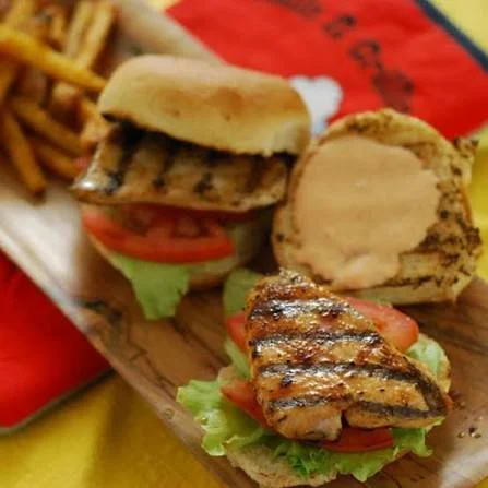 Grilled Chicken Sando