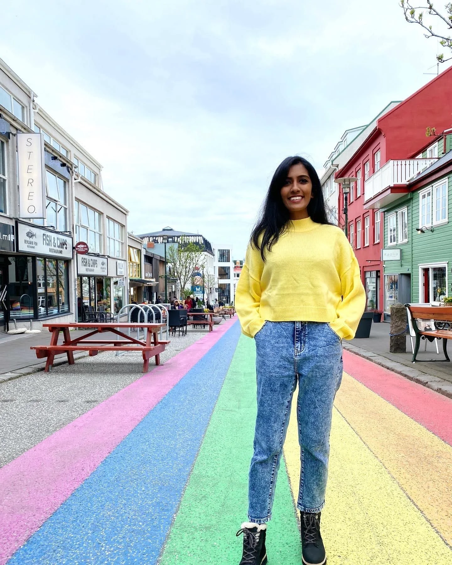 Skólavörðustígur Rainbow Street