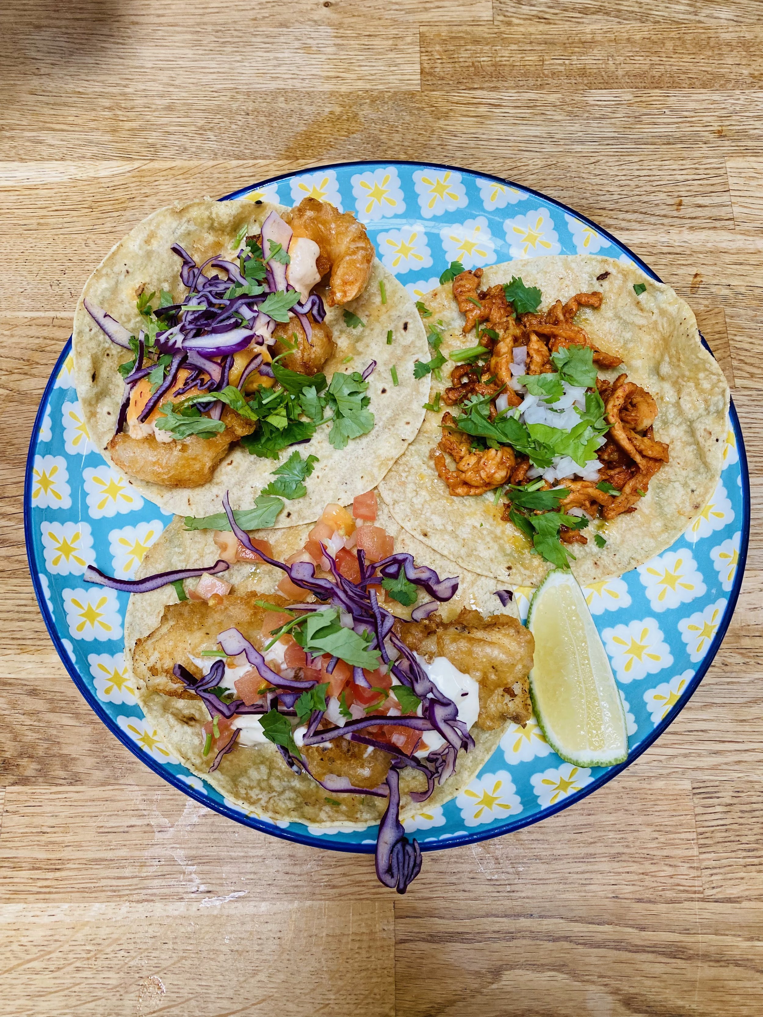 Tacos at Grandi Food Hall 