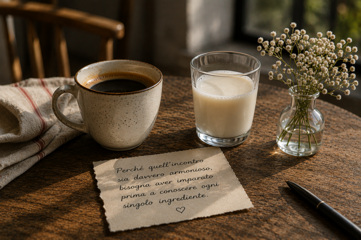 Quando il latte non incontra il caffè