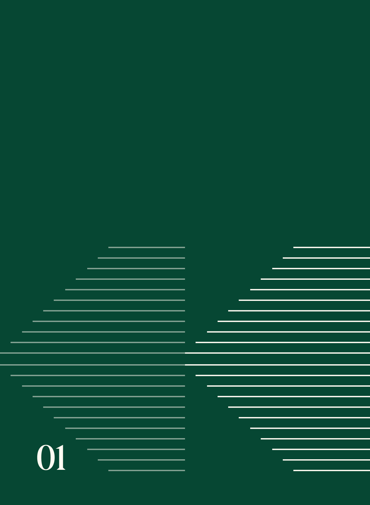 Digital illustration of a futuristic highway at night with two parallel lanes, illuminated by white lines, leading into darkness, numbered '01' in the bottom left corner.