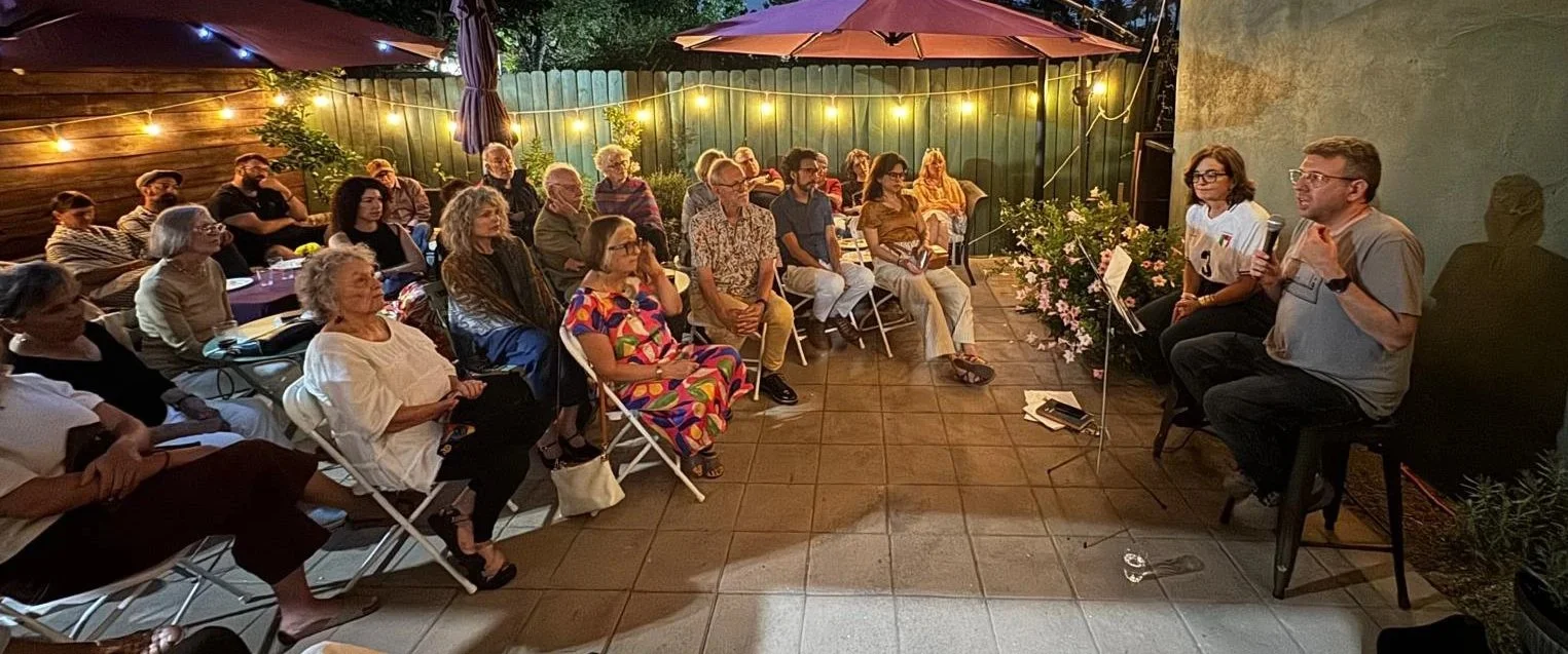 Anne Habiby at Book Launch Event for Daring to Hope : Witness from Gaza