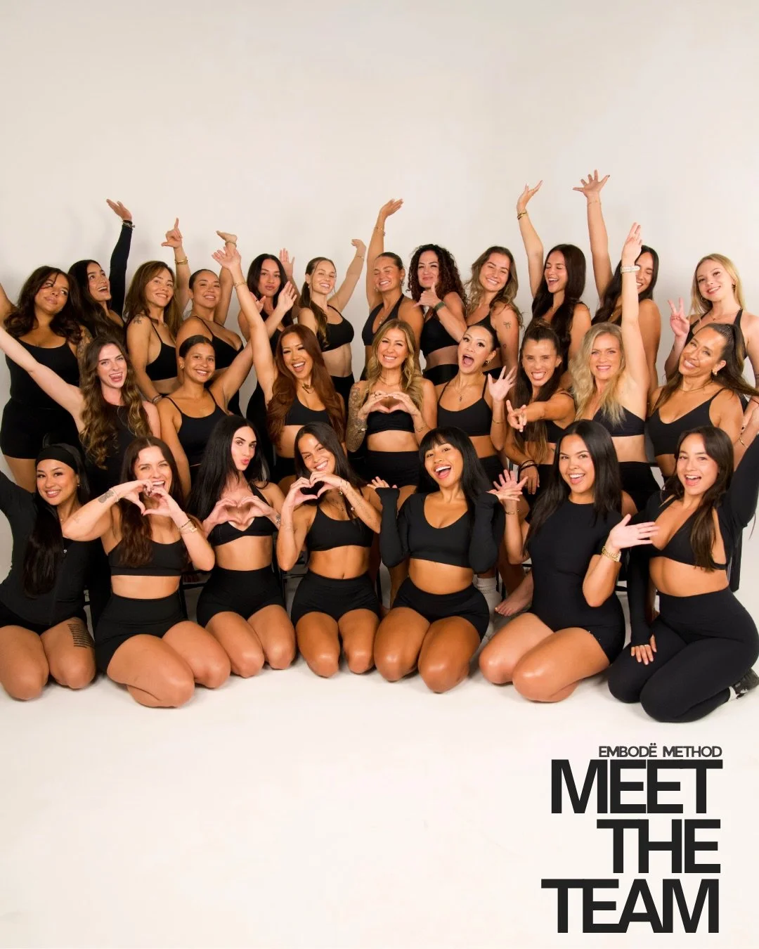Meet your EMBOD&Euml; team 🖤