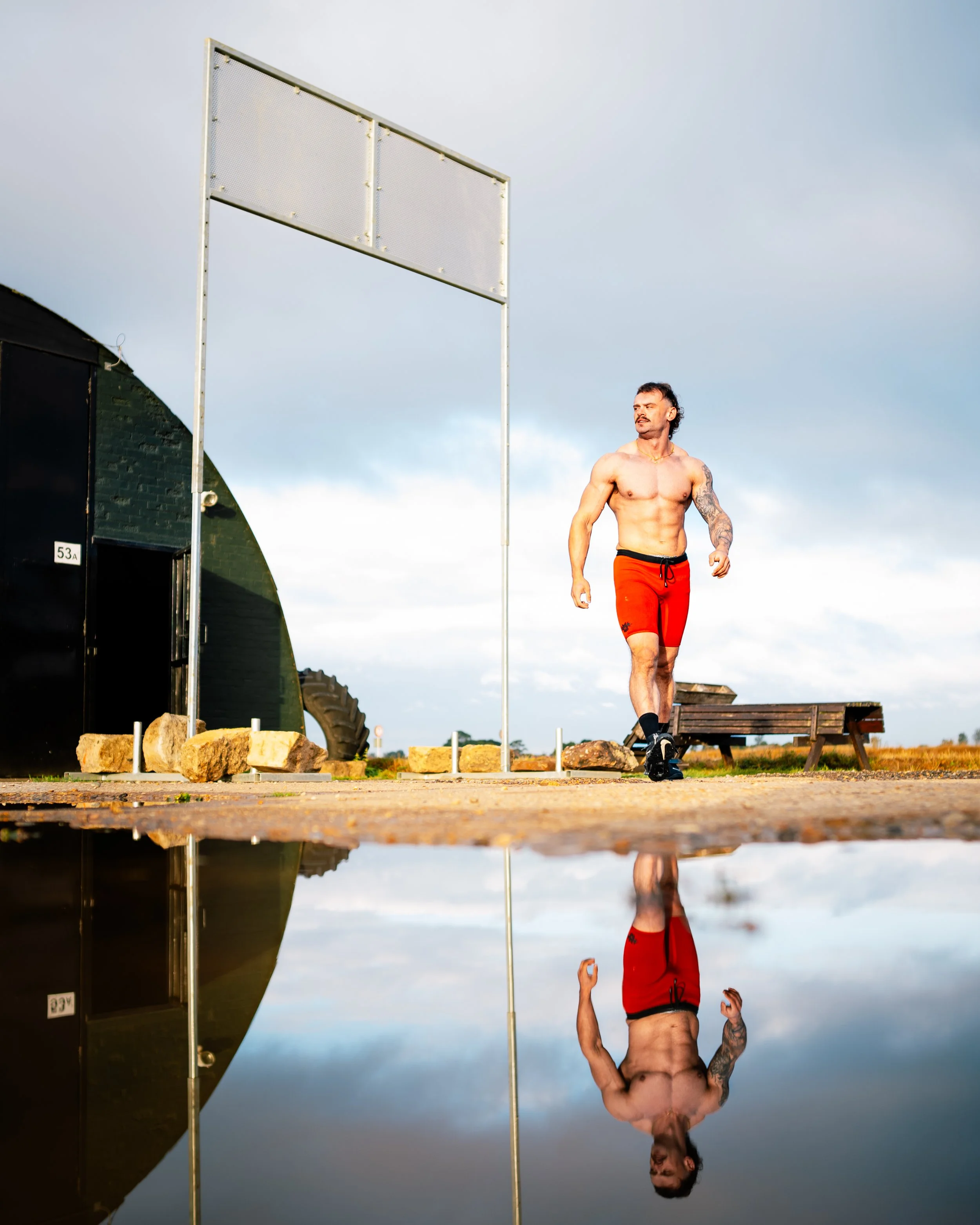 Photographing One of Europe’s Strongest Men