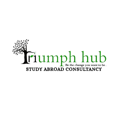 Logo with stylized tree and the words 'trumph hub' in green, with the tagline 'Your Arborist Connection' below.