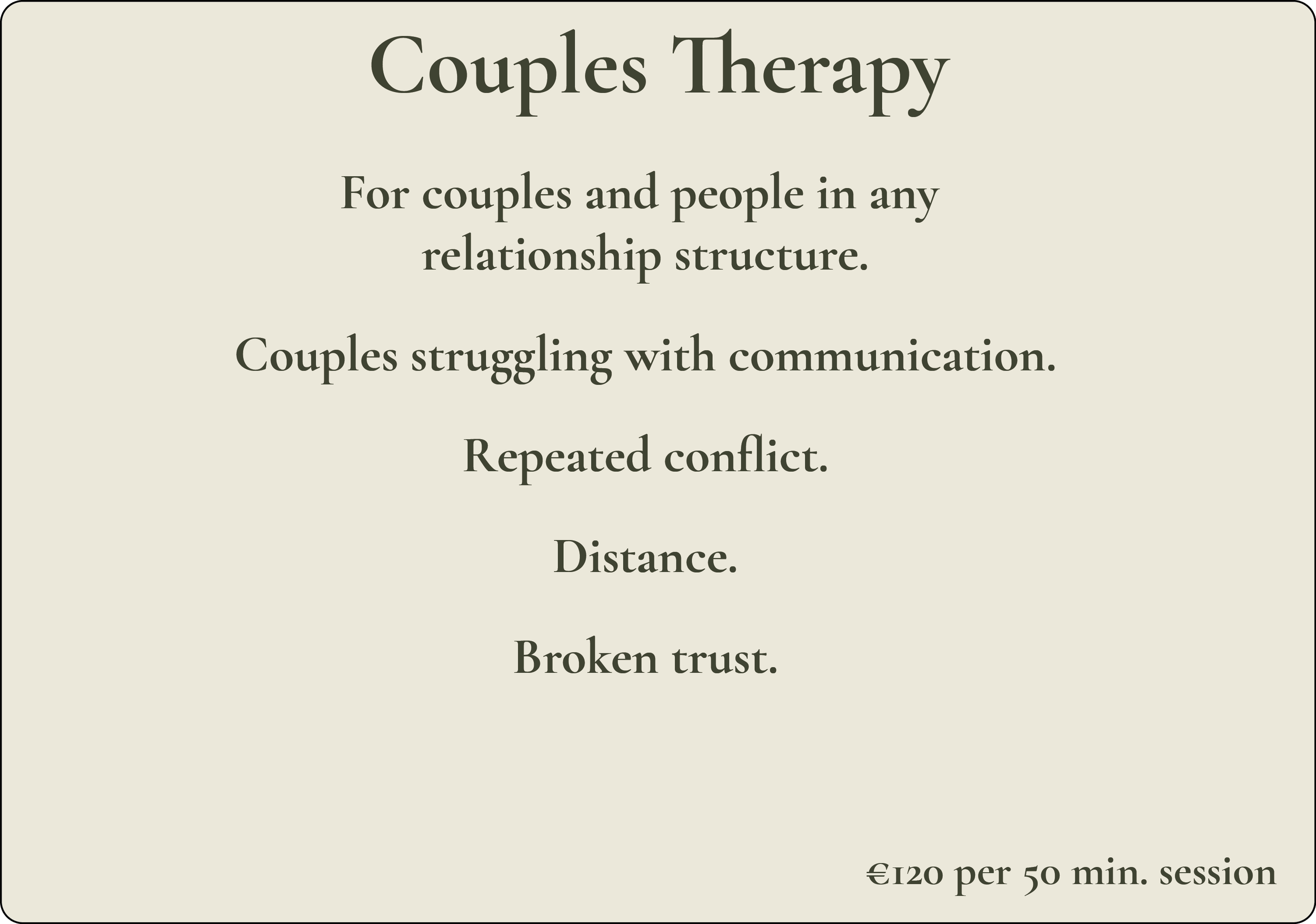 Couples and relationship therapy at Shoreline