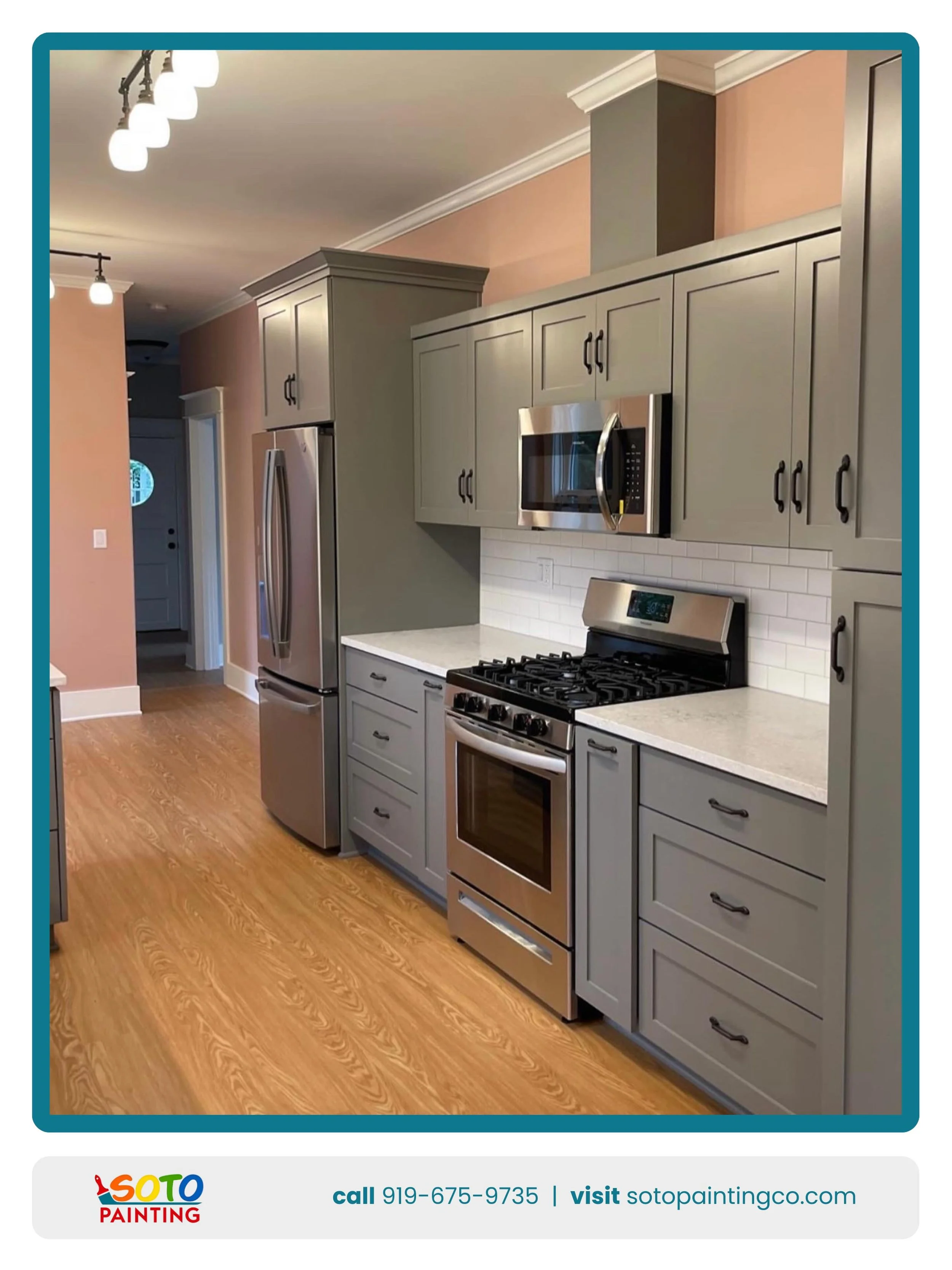 A cabinet color change can completely shift the feel of a kitchen.

This kind of project is perfect when the layout still works, but the cabinets feel outdated or no longer match the style of the home. With the right prep, the right finish, and a cle