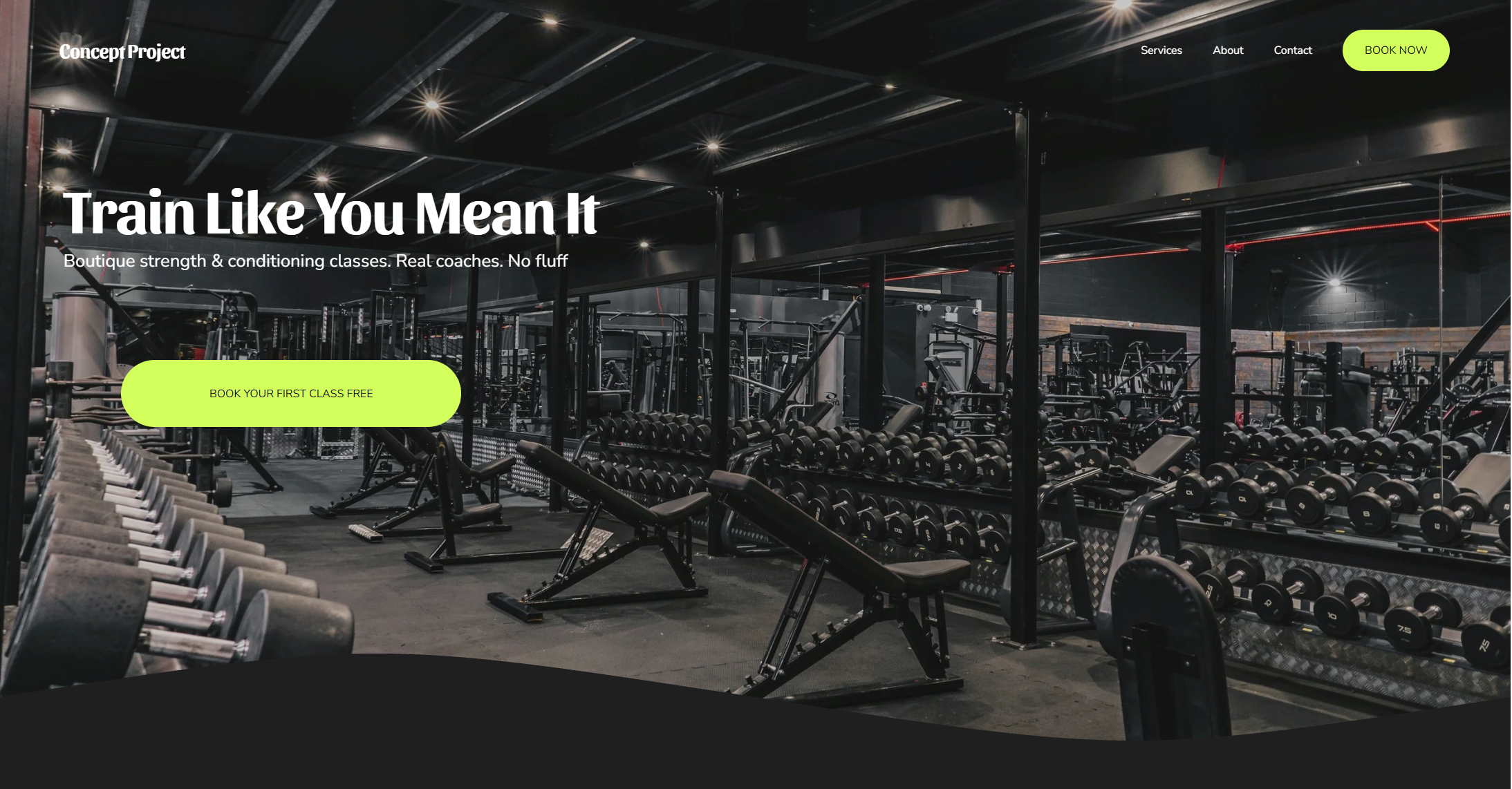 Boutique Fitness Studio
