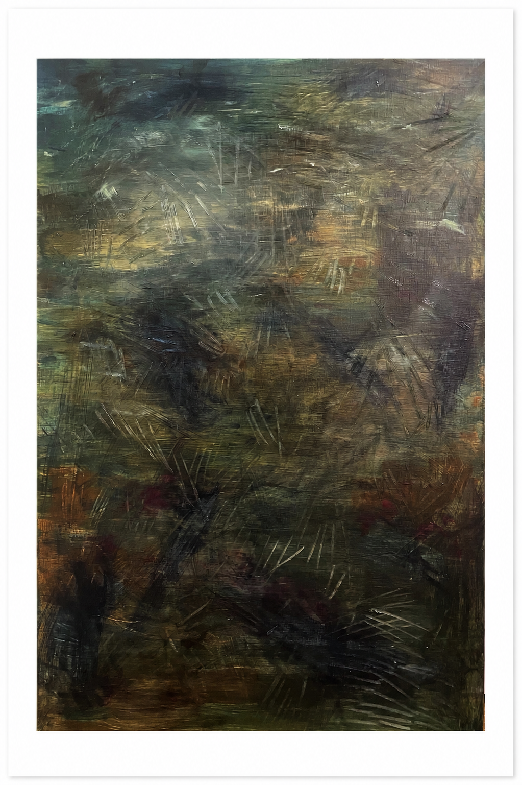Untitled | 2026 | Acrylic on Canvas | 24" x 36"