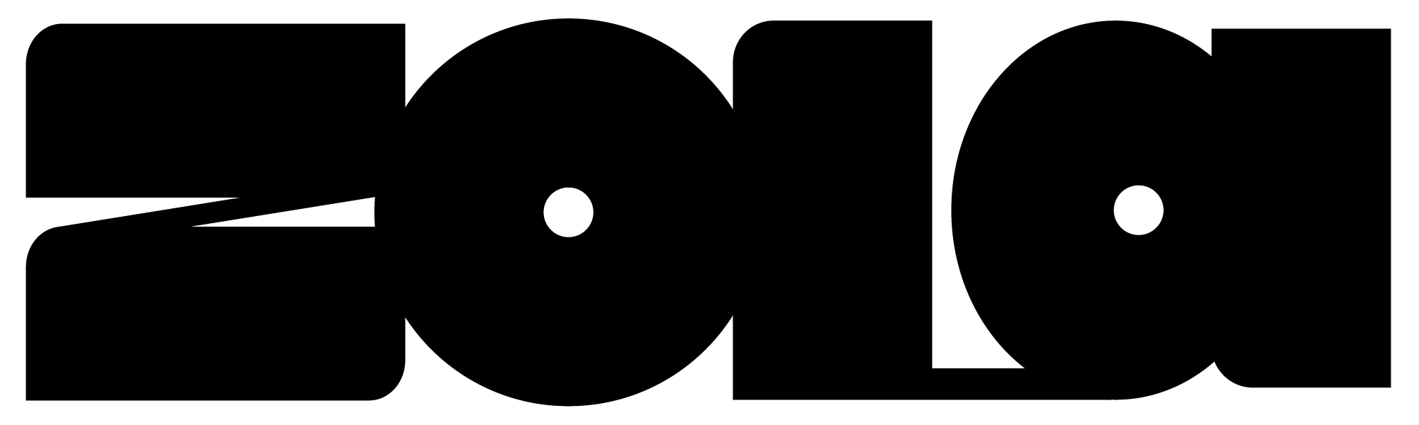 ZOLA works logo in black