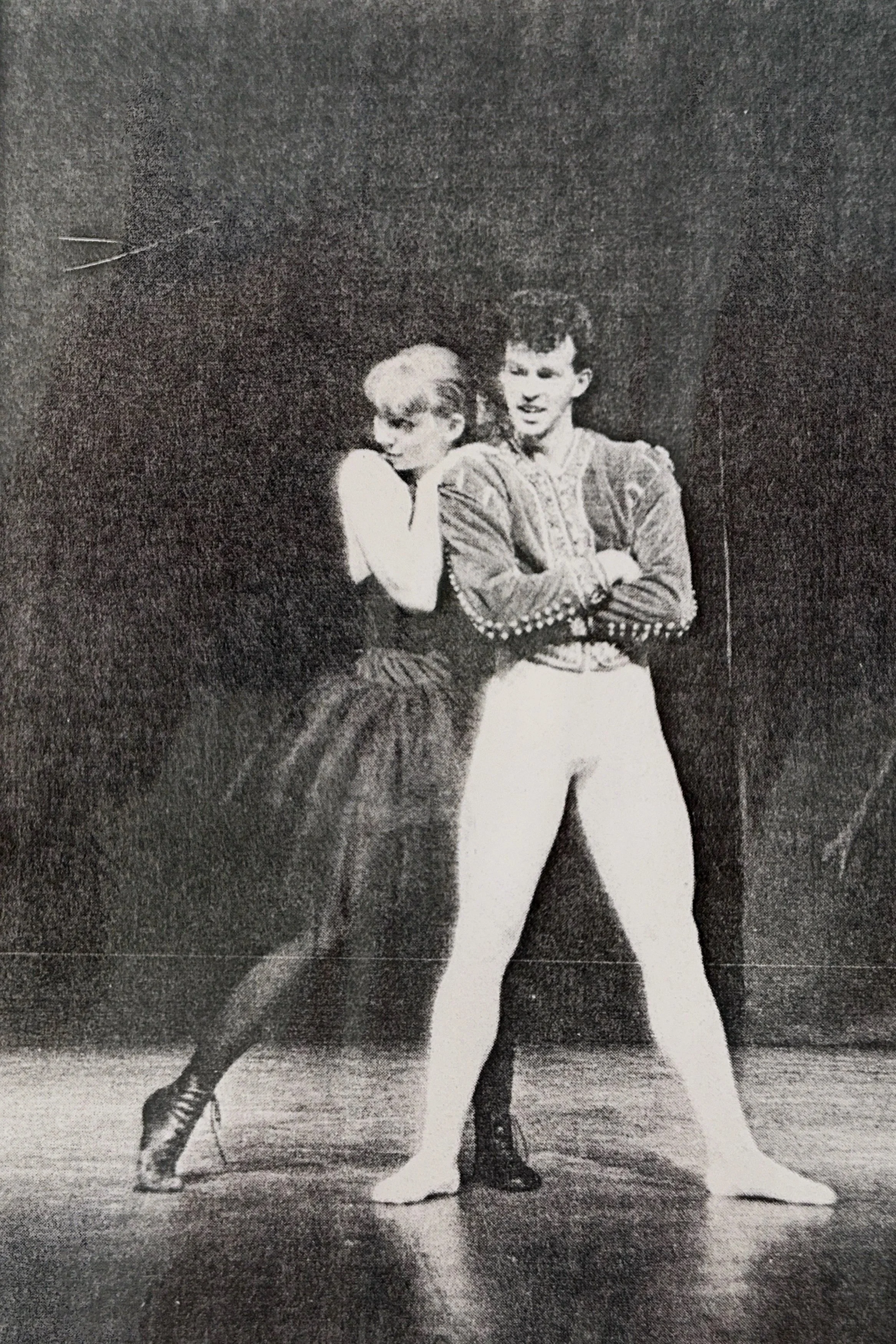 Nina Braathen and Thomas Halvorsen in THE SWAN LAKE MYSTERY by Anderz Døving, Andanse Teatret