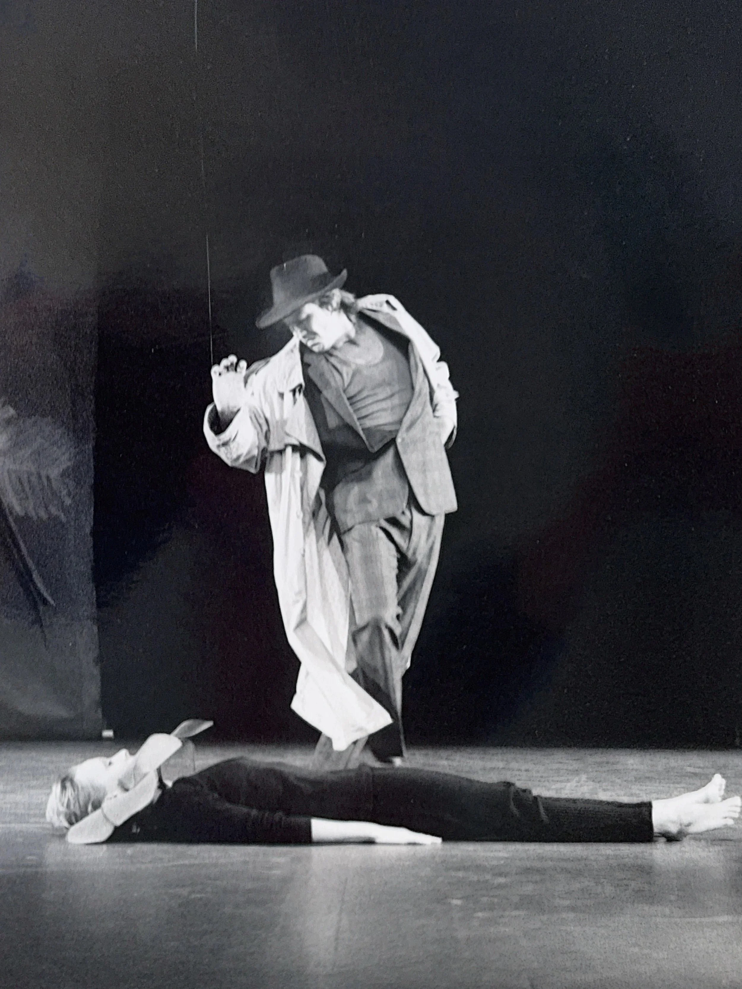 Terje Tjøme Mossige in THE SWAN LAKE MYSTERY by Anderz Døving, Andanse Teatret